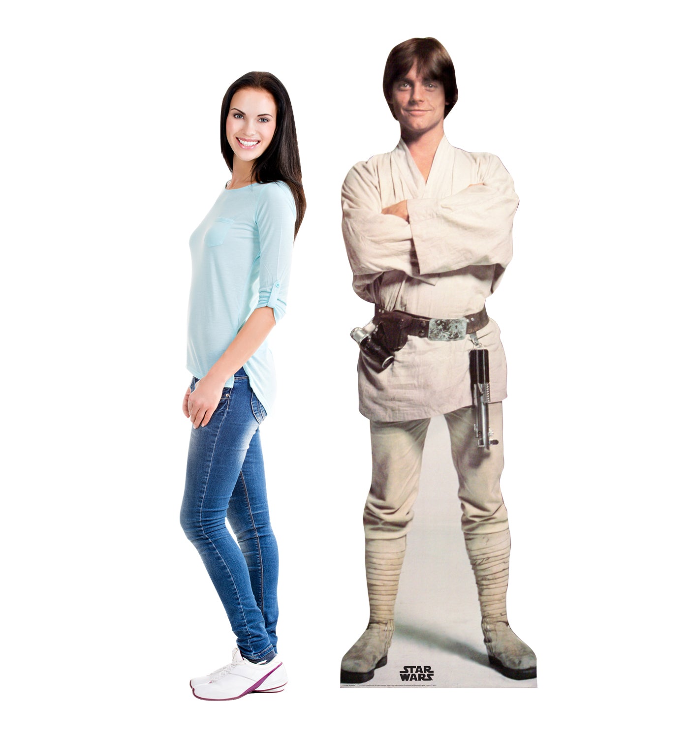 Luke Skywalker Talking Standing Life-Size Cardboard Cutout - All Cutouts