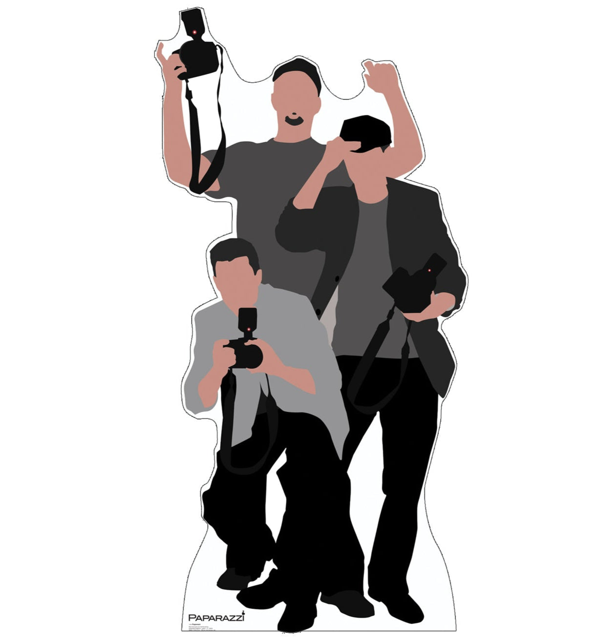 Life-size Paparazzi Cardboard Standup | Cardboard Cutout - All Cutouts