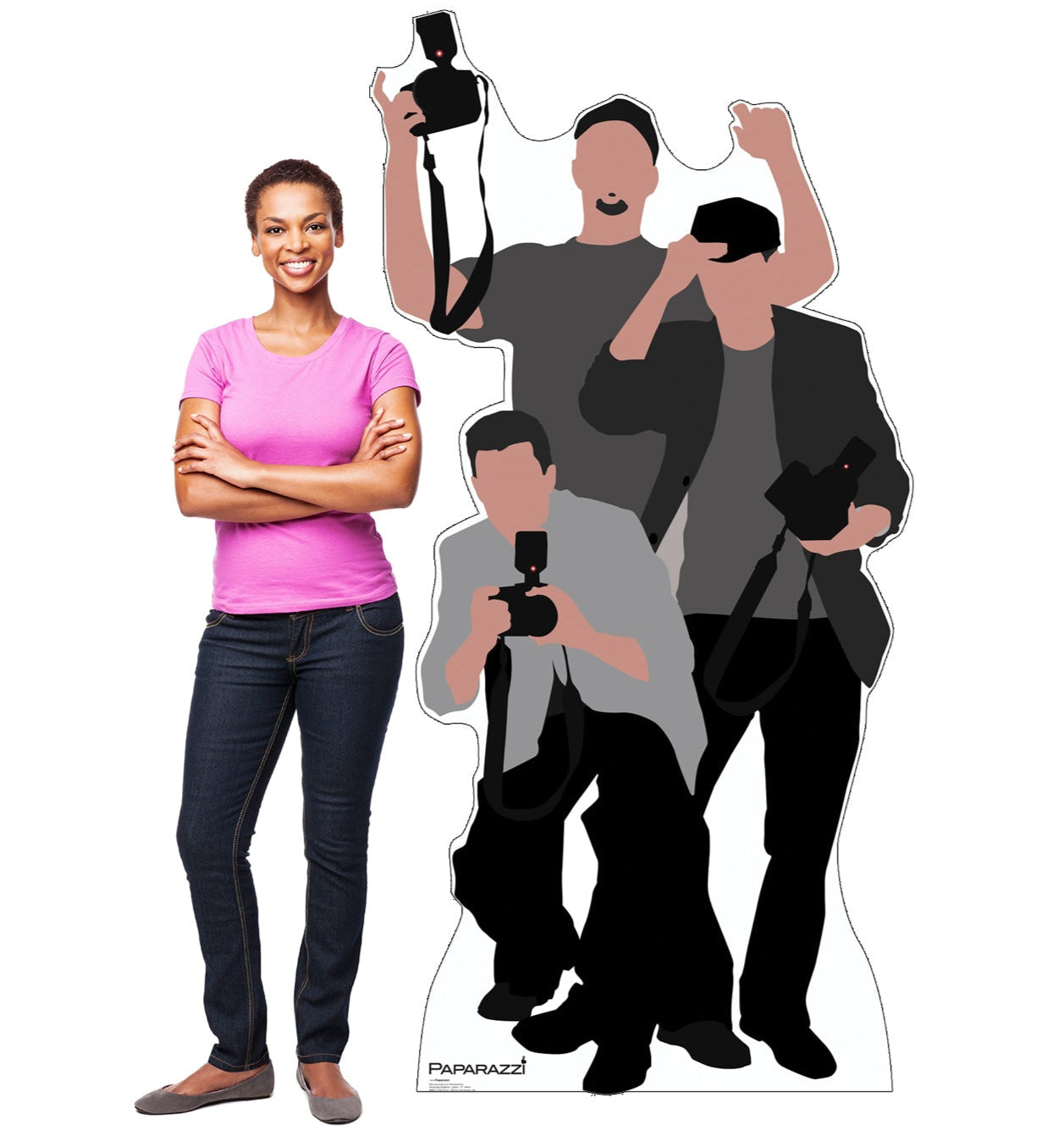 Life-size Paparazzi Cardboard Standup | Cardboard Cutout - All Cutouts
