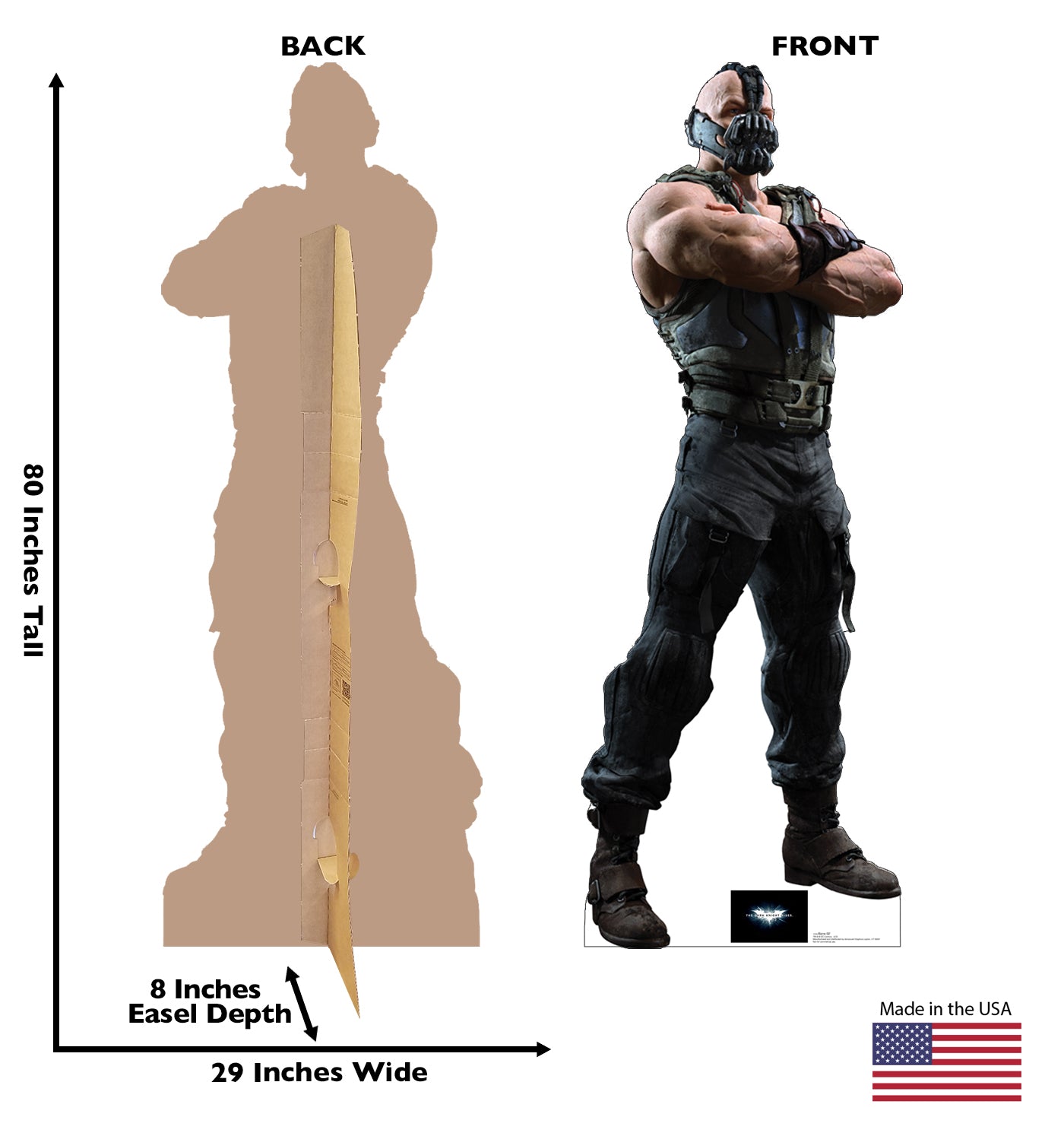 Life-size Bane 02 Cardboard Standup | Cardboard Cutout - All Cutouts