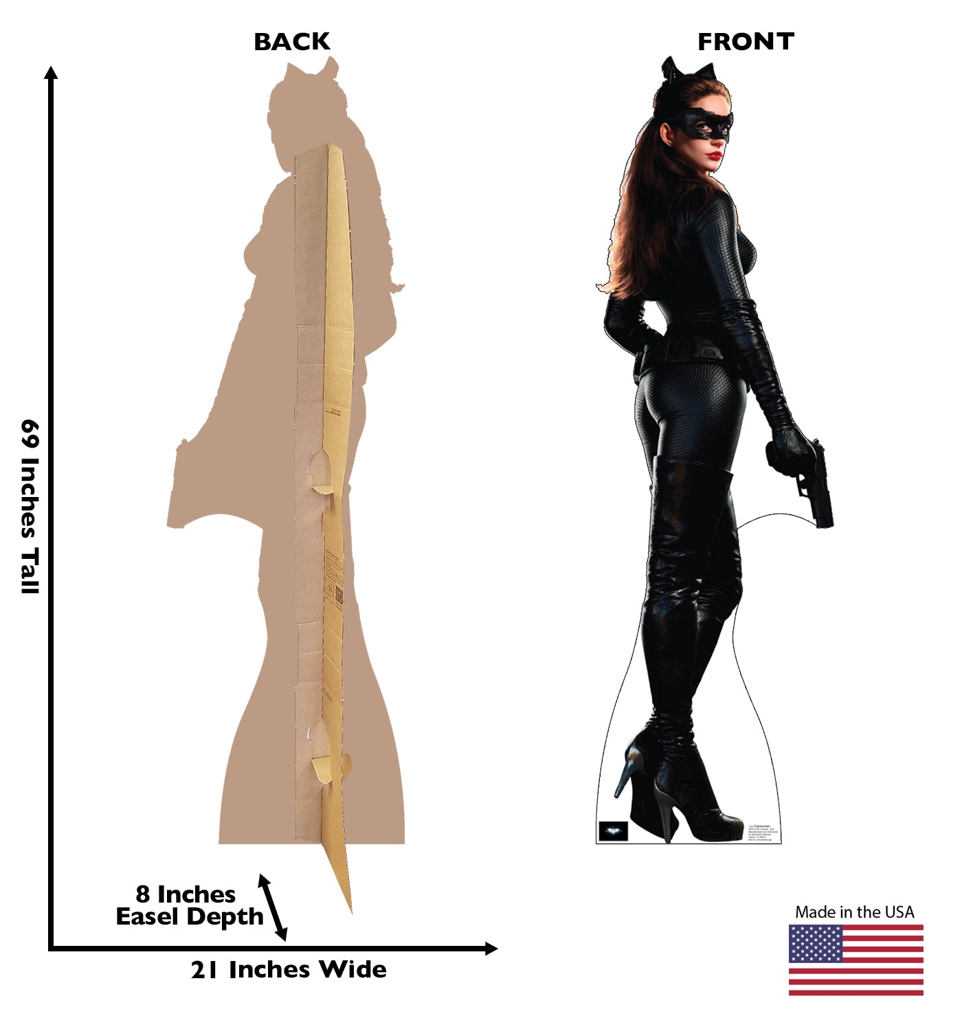Life-size Catwoman Cardboard Standup |Cardboard Cutout - All Cutouts