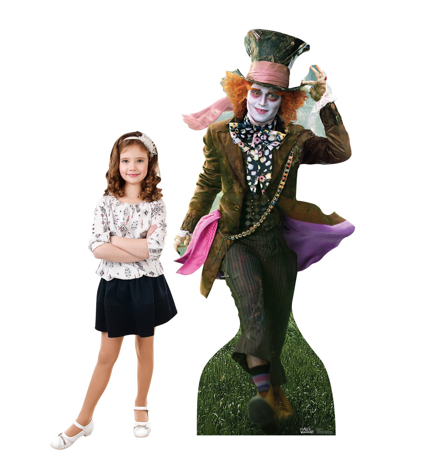 Mad Hatter Alice in Wonderland Life-Size Cardboard Cutout - All Cutouts