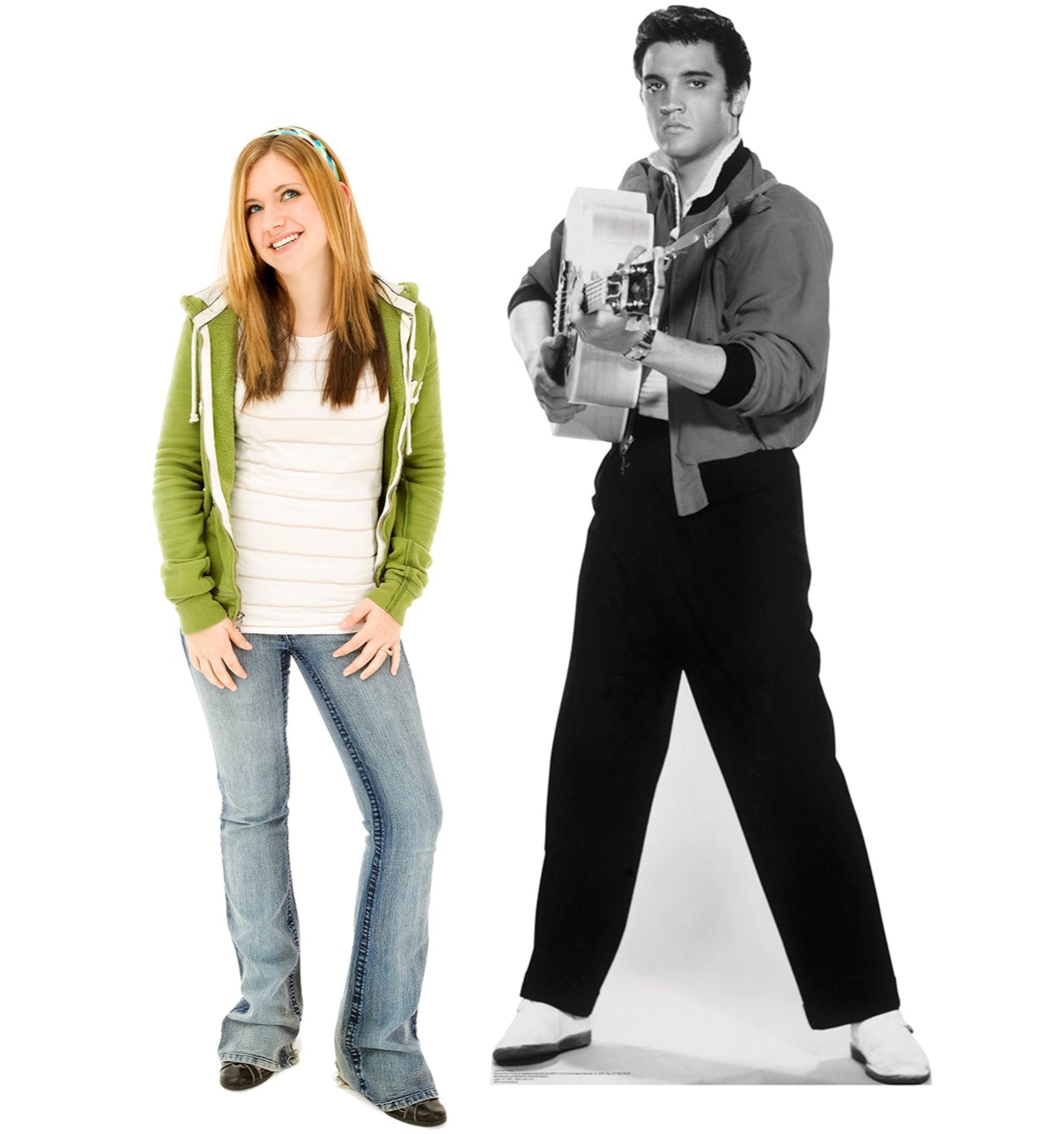 Life-size Elvis Presley-Guitar Cardboard Cutout - All Cutouts