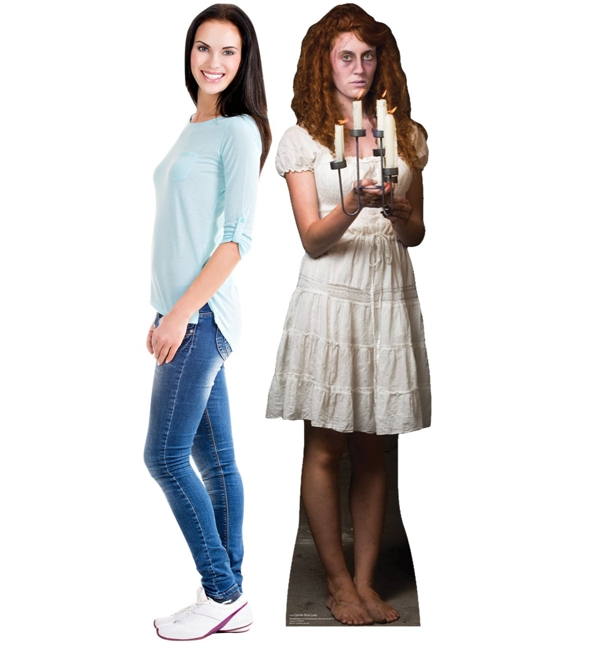 Life-size Candlestick Lady Cardboard Cutout - All Cutouts