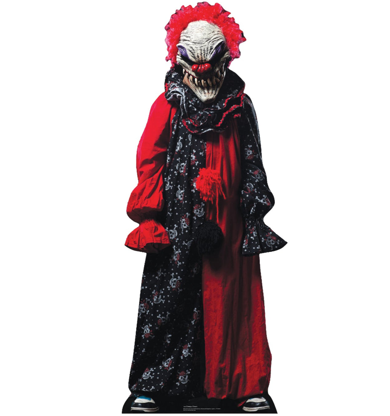 Life-size Creepy Clown Cardboard Cutout Standee - All Cutouts
