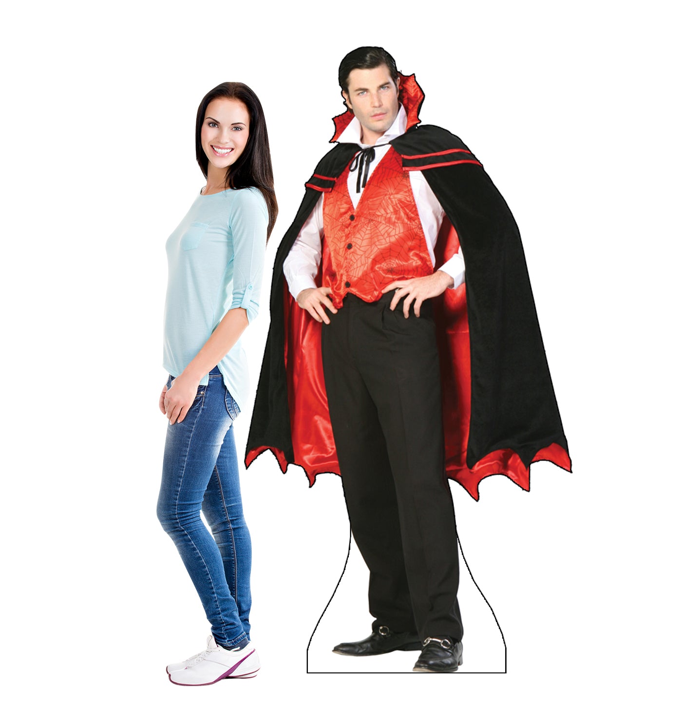 Life-size Count Cobweb Cardboard Standup | Cardboard Cutout - All Cutouts