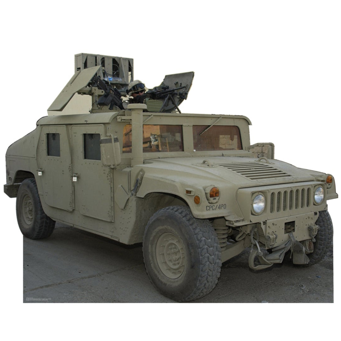 Life-size Army Hummer Cardboard Standup | Cardboard Cutout - All Cutouts