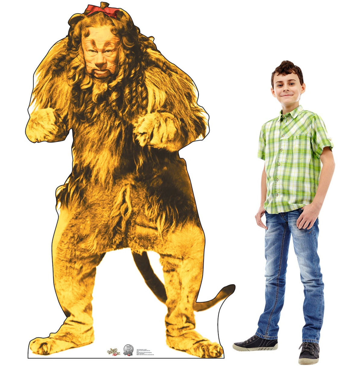 Life-size Cowardly Lion Wizard of Oz 75th Cardboard Cutout - All Cutouts