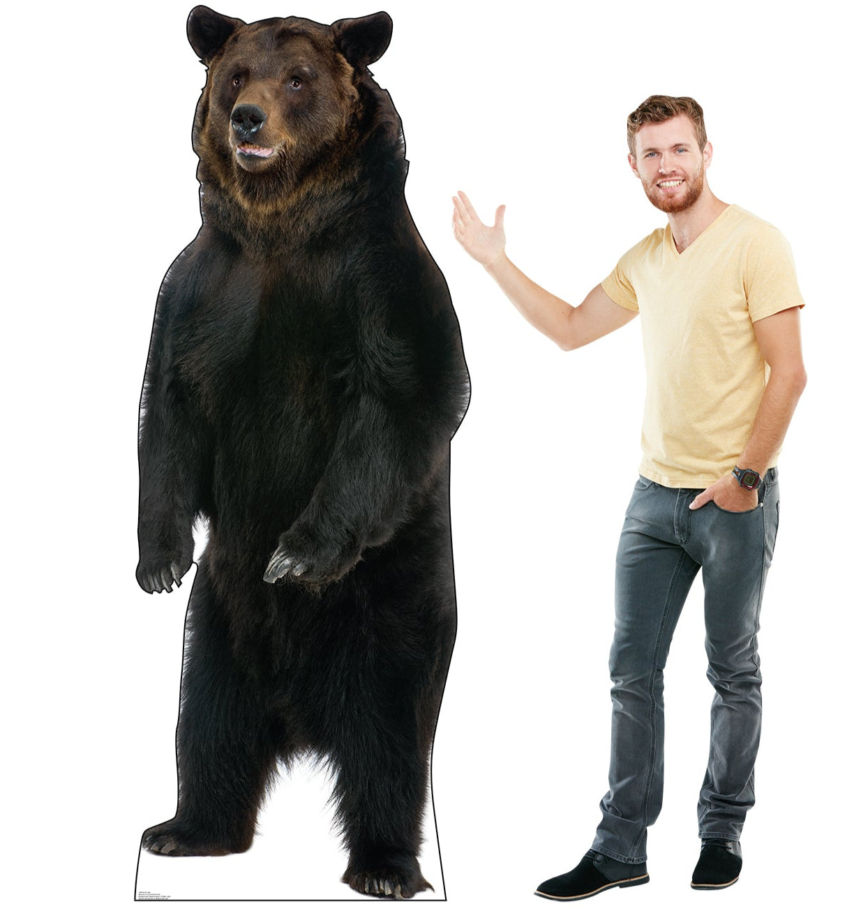 Brown Bear Talking Life-Size Cardboard Cutout - All Cutouts