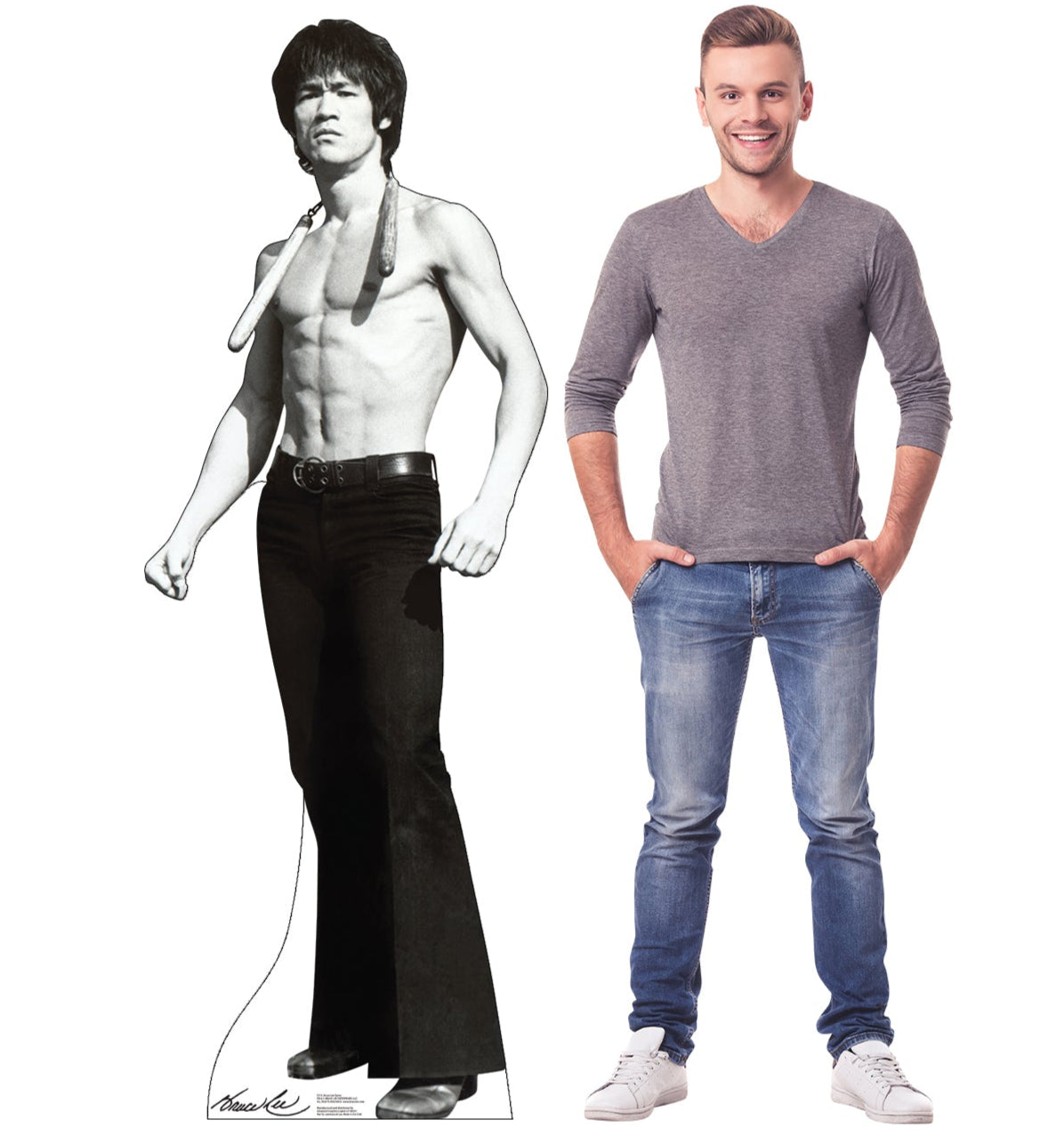 Life-size Bruce Lee Game Cardboard Cutout - All Cutouts