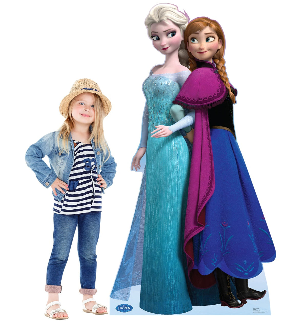 Life-size Elsa and Anna Disney's Frozen Cardboard Cutout - All Cutouts