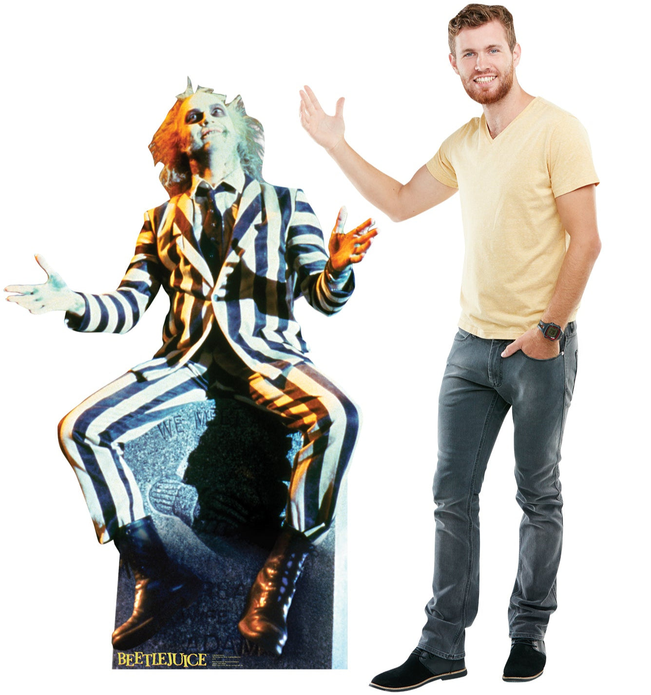 Life-size Beetlejuice Cardboard Standup |Cardboard Cutout - All Cutouts