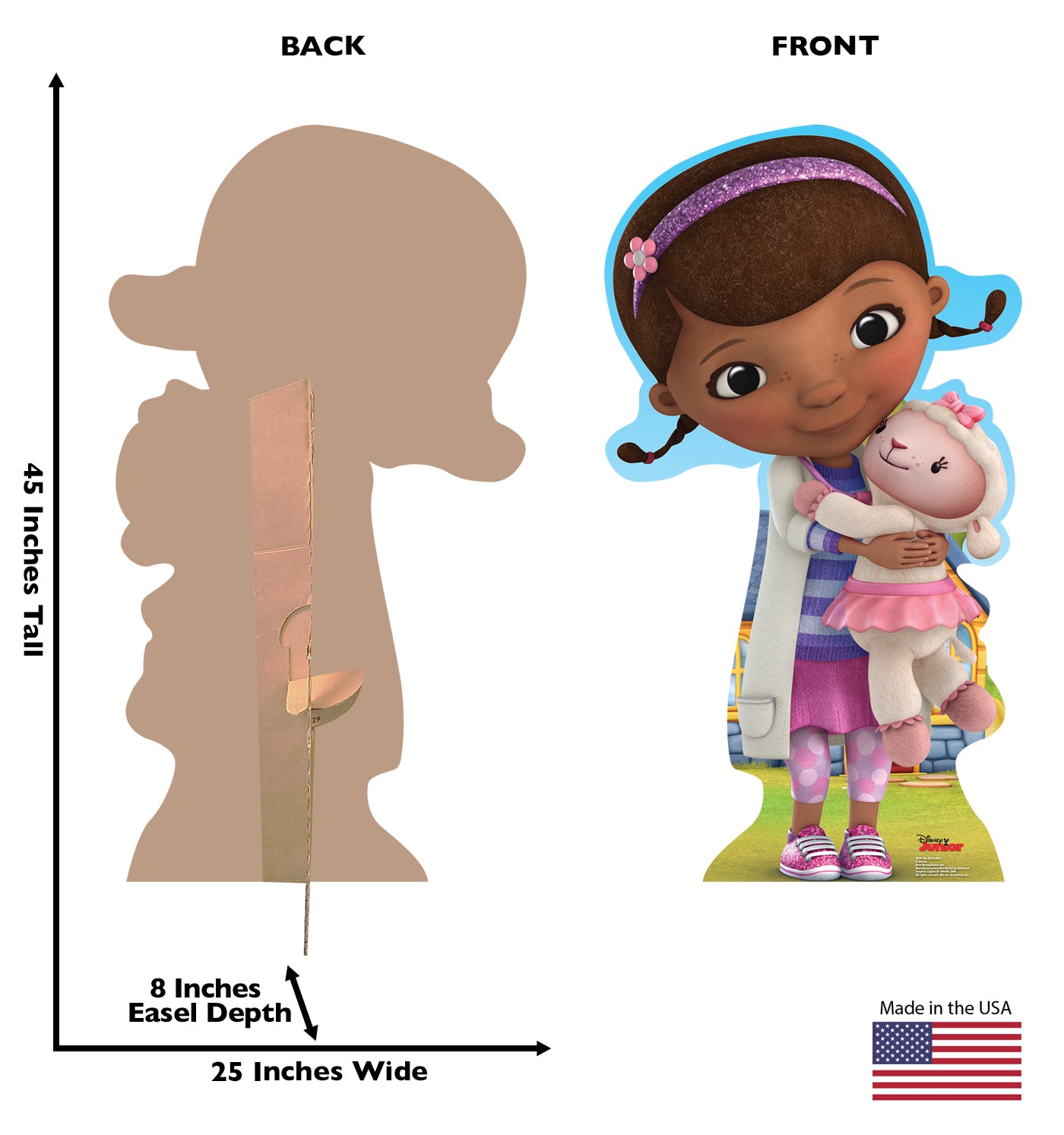 Life-size Doc McStuffins Disney Junior Cardboard Cutout - All Cutouts