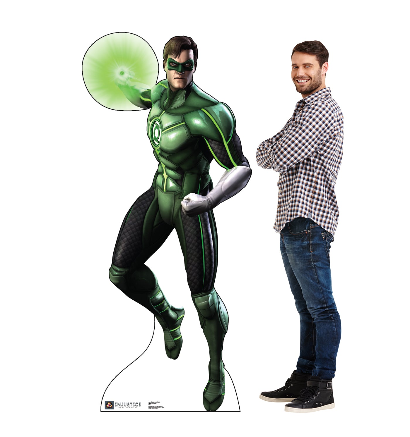 Life-size Green Lantern Gods Among Us Cardboard Cutout - All Cutouts