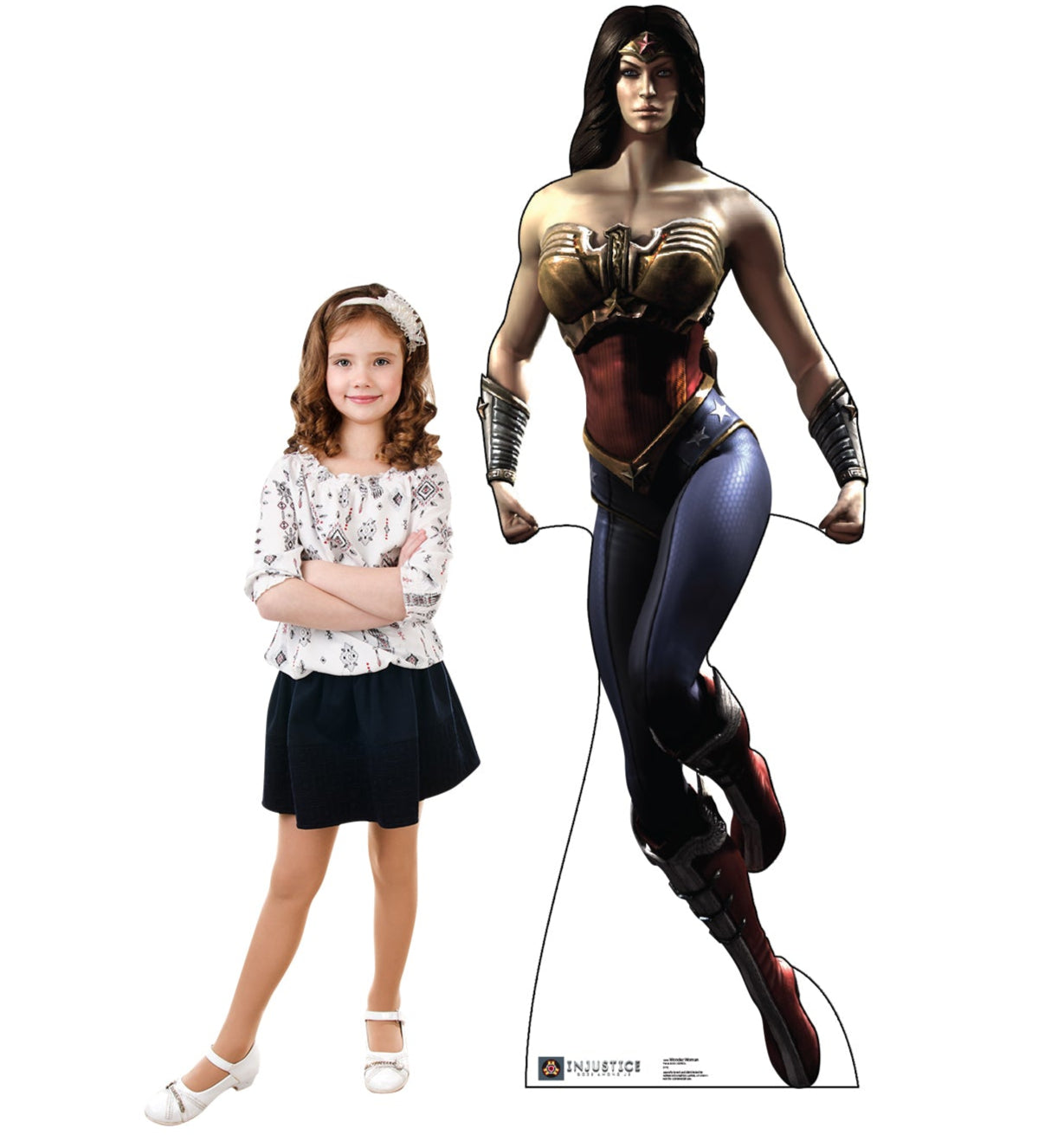 Life-size Wonder Woman Injustice Gods Cardboard Cutout - All Cutouts