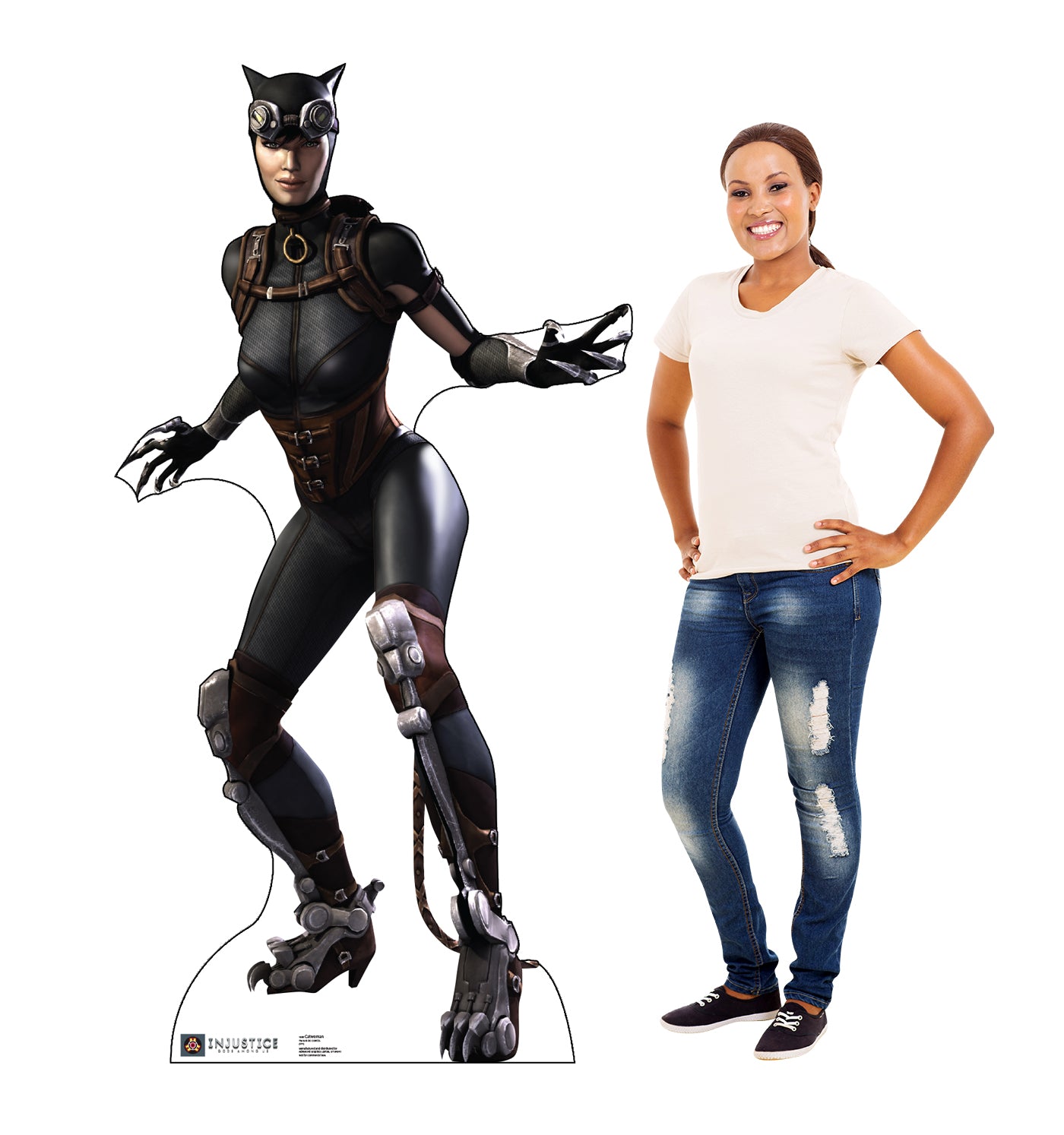 Life-size Catwoman Injustice Gods Among Us Cardboard Cutout - All Cutouts