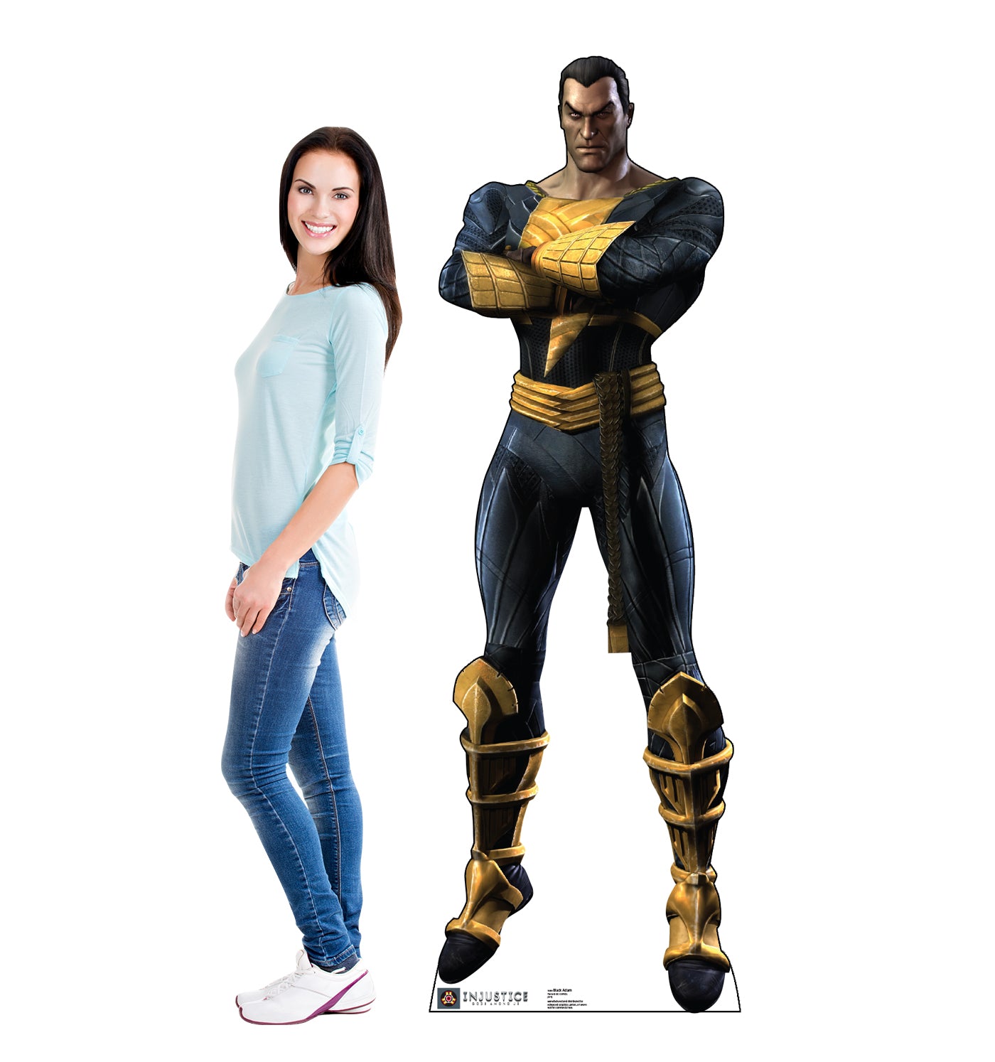 Life-size Black Adam Gods Among Us Cardboard Cutout - All Cutouts