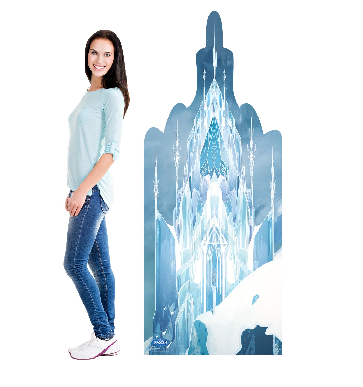 Life-size Ice Castle Disney's Frozen Cardboard Cutout - All Cutouts