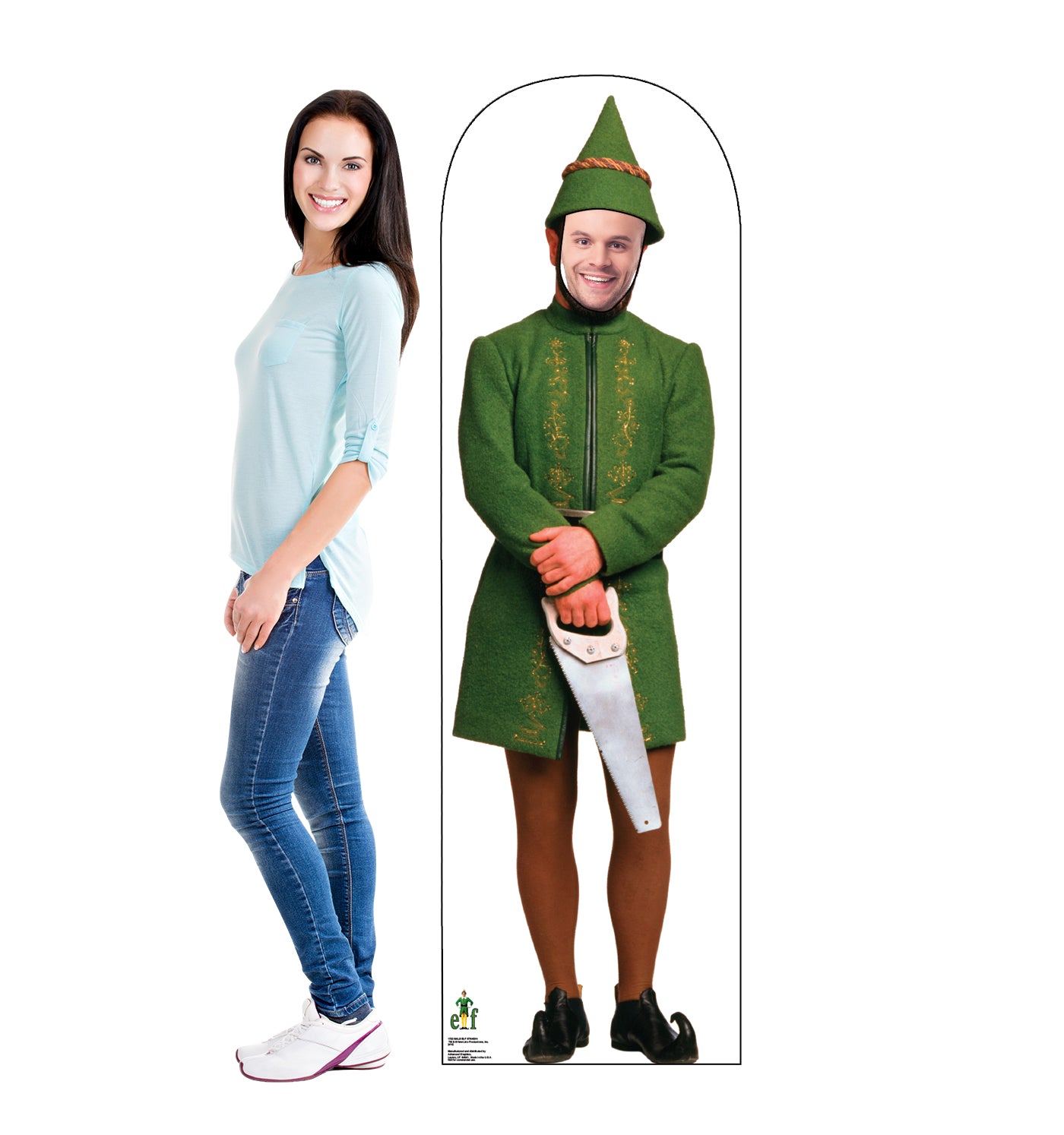 Life-size Male Elf Stand-in Cardboard Cutout - All Cutouts