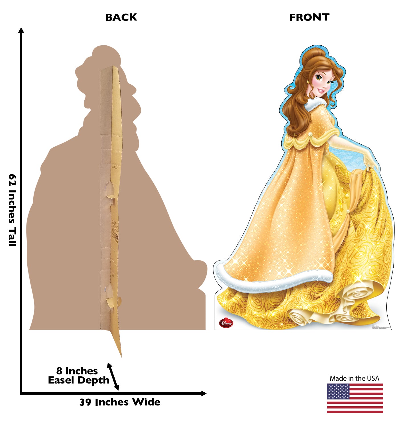 Life-size Holiday Belle Limited Edition Cardboard Cutout - All Cutouts