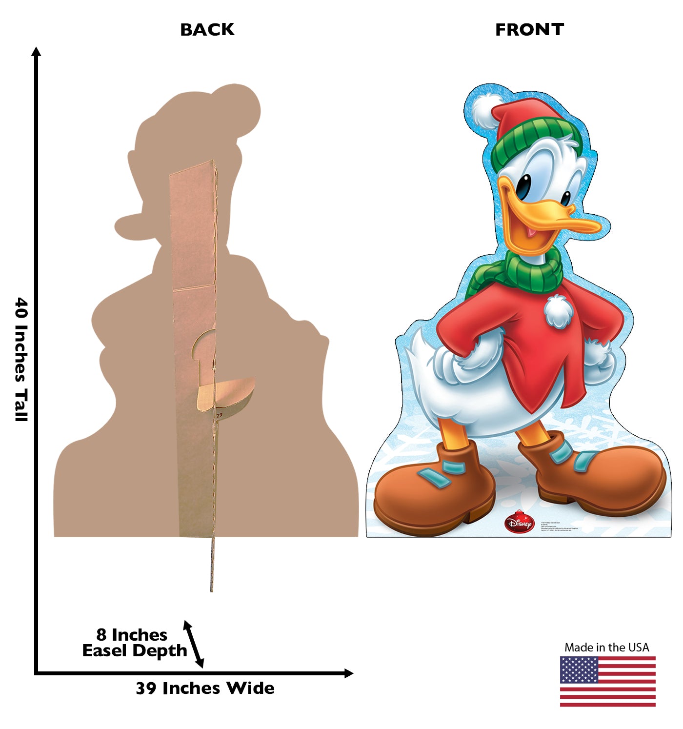 Life-size Donald Duck Limited Edition Cardboard Cutout - All Cutouts