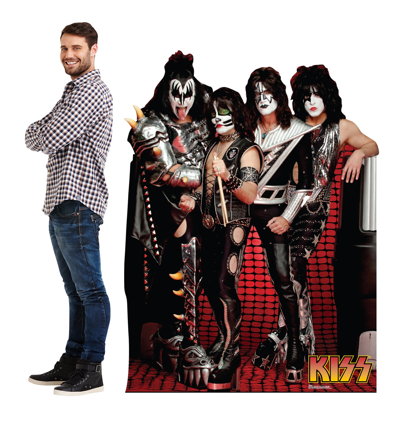 Life-size KISS Group Cardboard Cutout Standee - All Cutouts