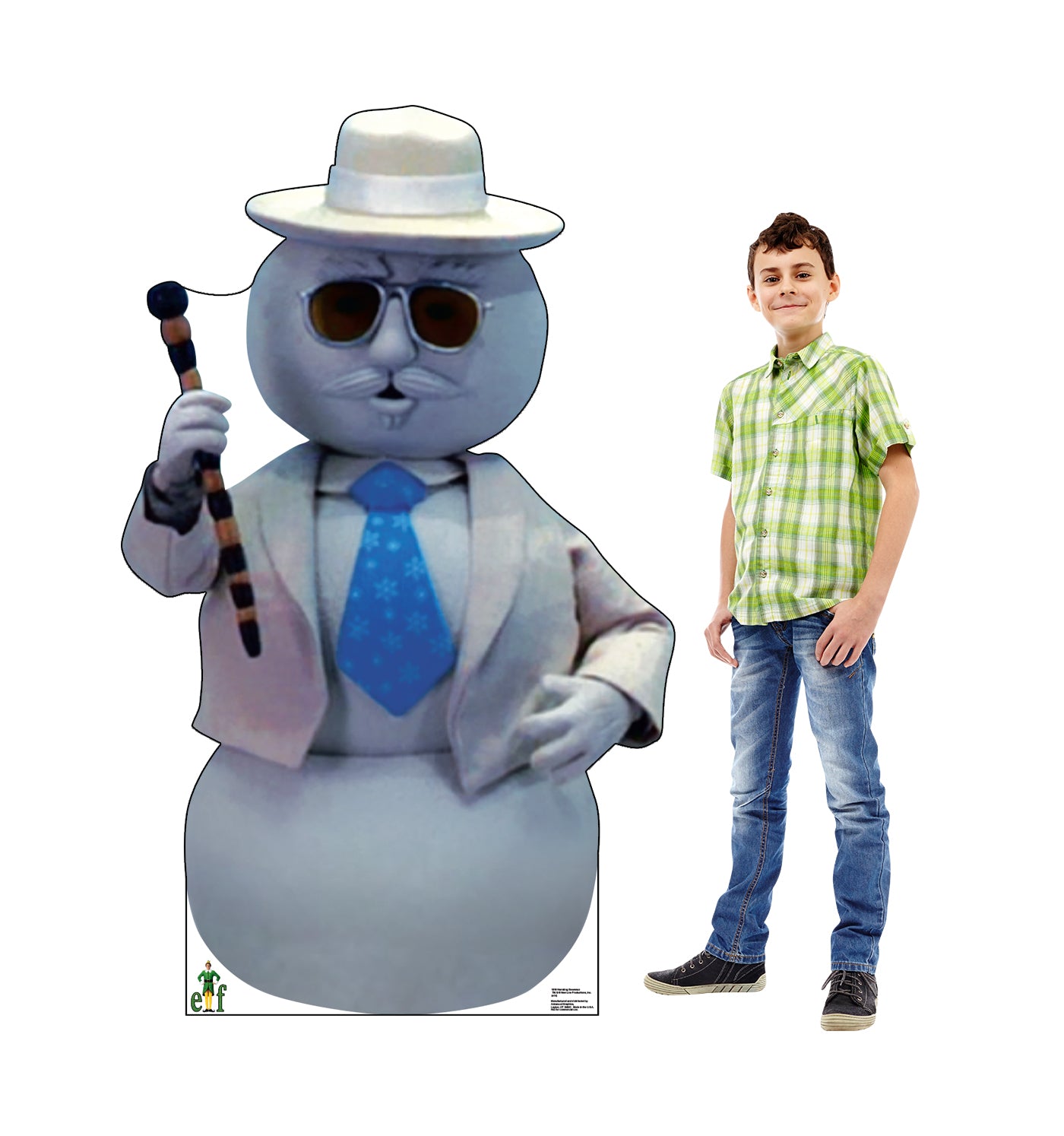 Narrating Snowman Movie Elf Life-size Cardboard Cutout - All Cutouts