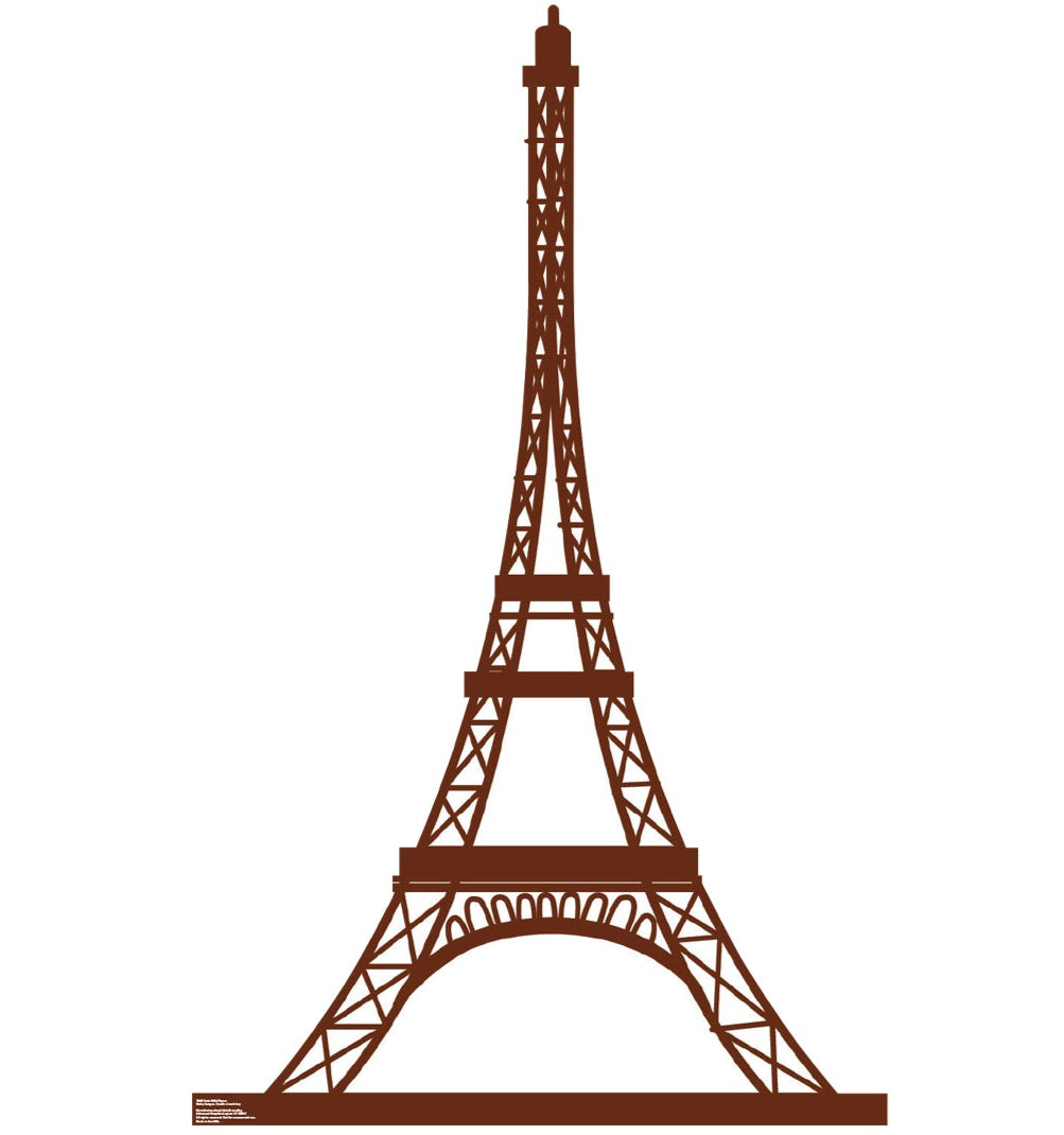 Life-size Paris Eiffel Tower Cardboard Cutout - All Cutouts