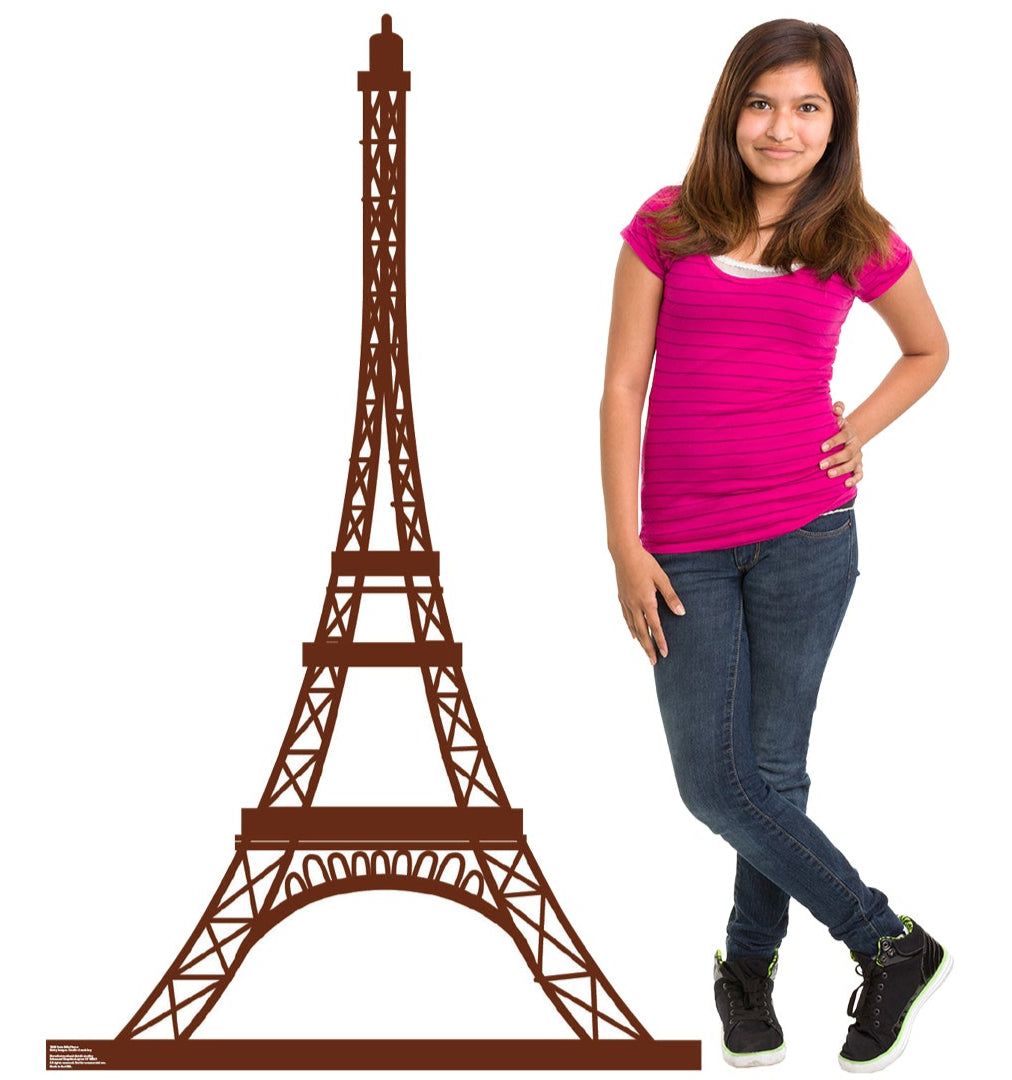 Life-size Paris Eiffel Tower Cardboard Cutout - All Cutouts