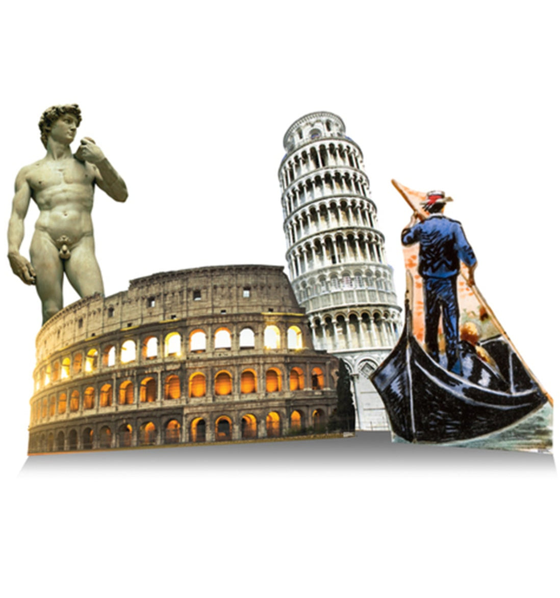 Italy-Themed Party Set Life-Size Cardboard Cutout - All Cutouts