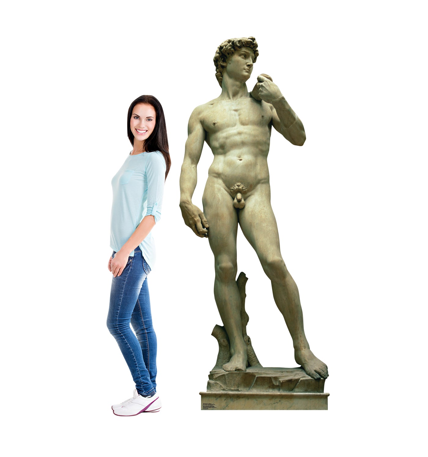 Life-size Italy Statue The David Cardboard Cutout - All Cutouts