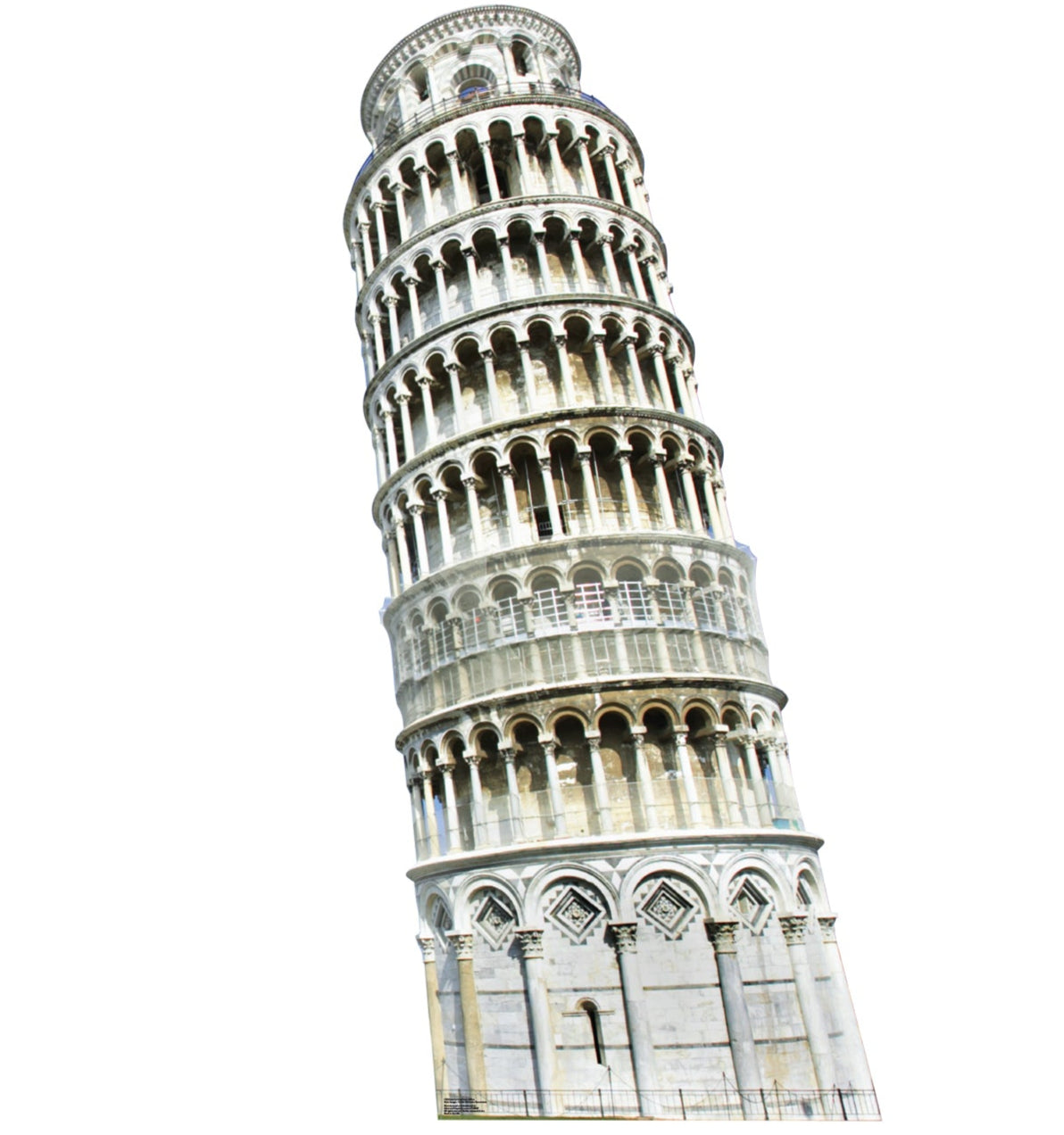 Life-size Italy Leaning Tower of Pisa Cardboard Cutout - All Cutouts