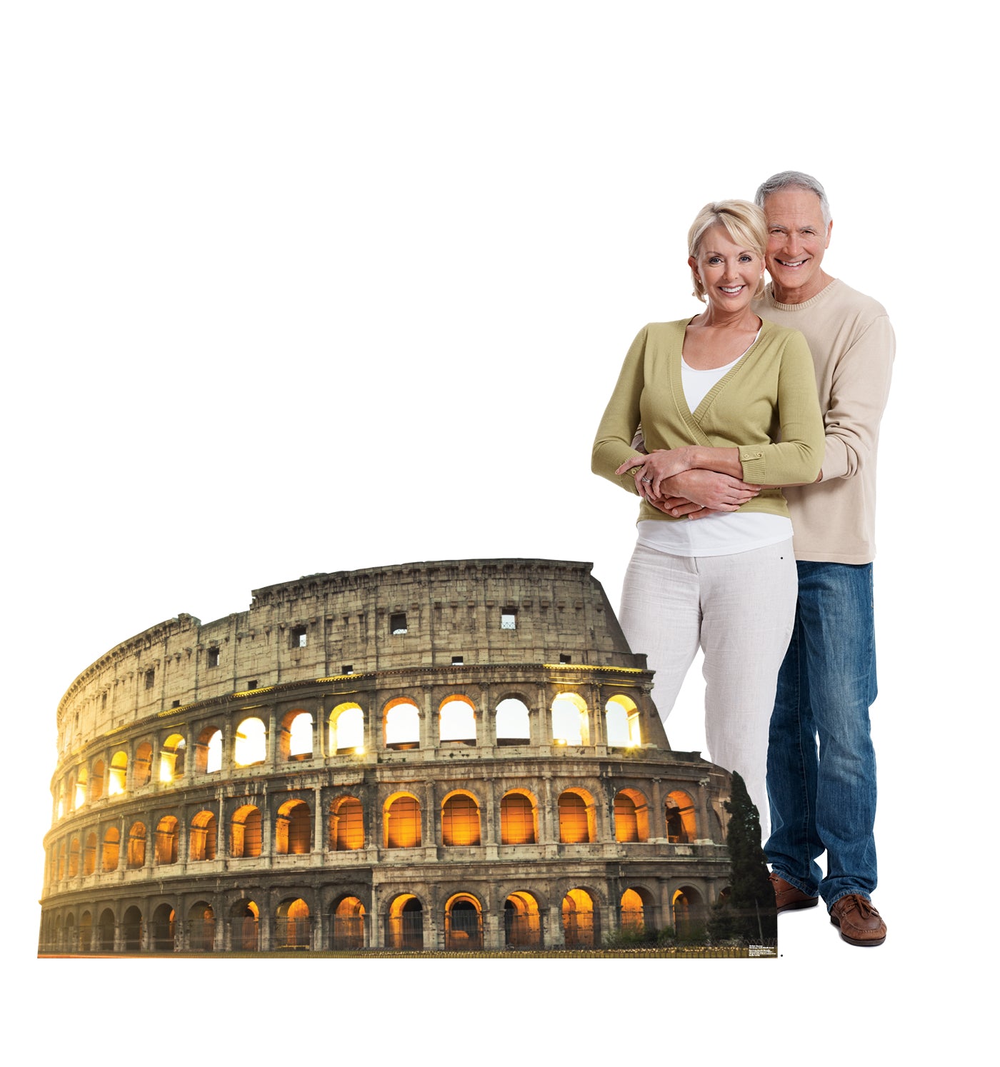 Life-size Colosseum in Italy Cardboard Cutout - All Cutouts