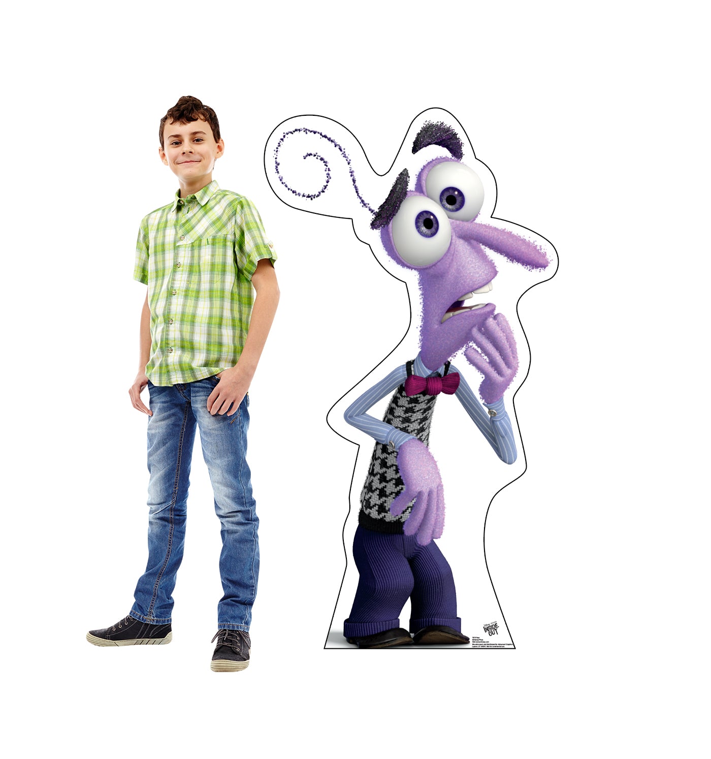 Life-size Fear Inside Out Cardboard Standup - All Cutouts