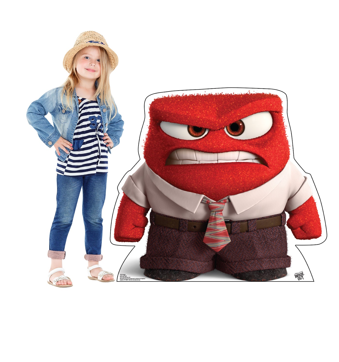 Life-size Anger Inside Out Cardboard Cutout - All Cutouts