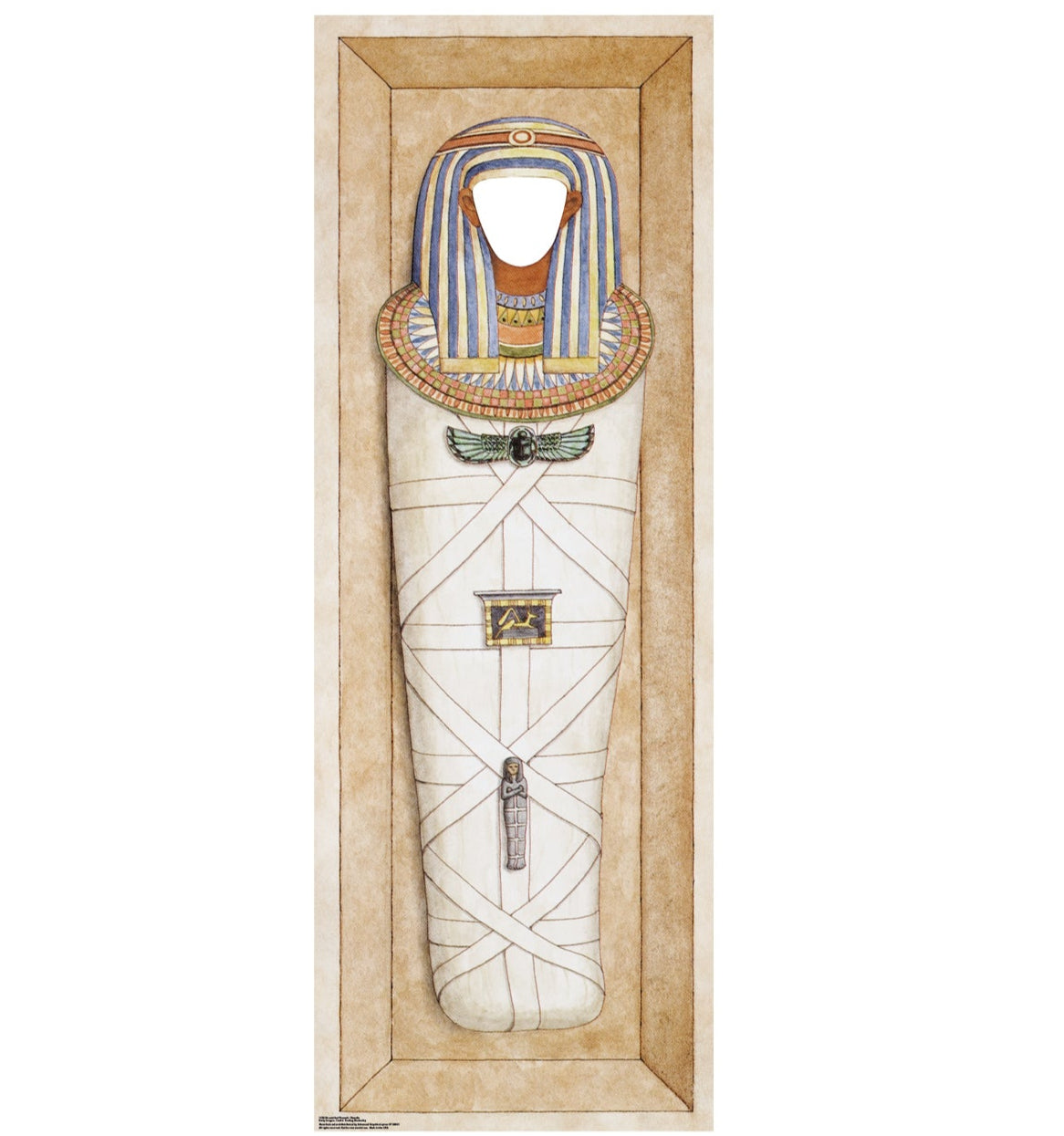 Life-size Mummified Pharaoh Cardboard Stand-in Cutout - All Cutouts