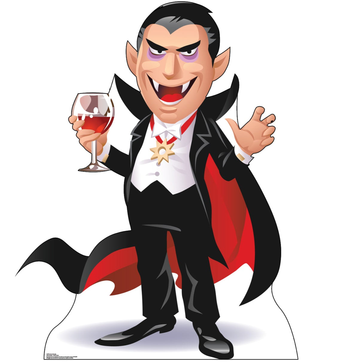 Life-size Cartoon Dracula Cardboard Cutout - All Cutouts