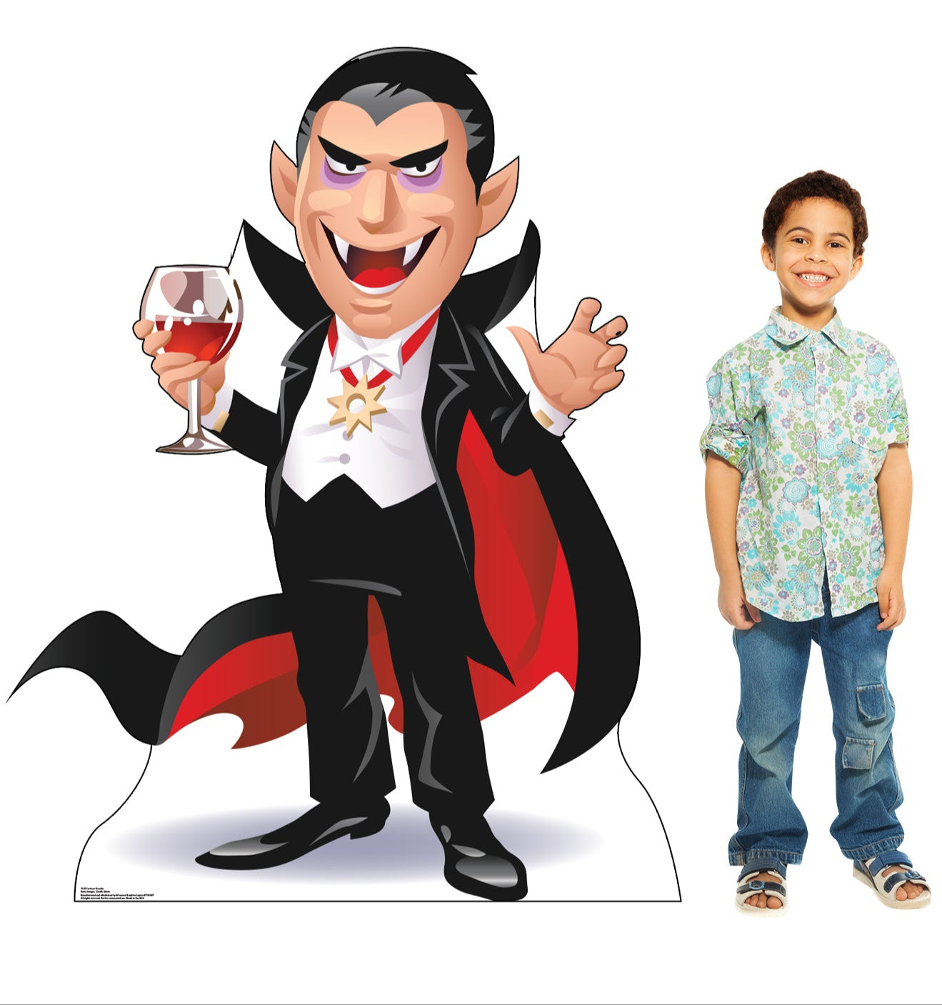 Life-size Cartoon Dracula Cardboard Cutout - All Cutouts
