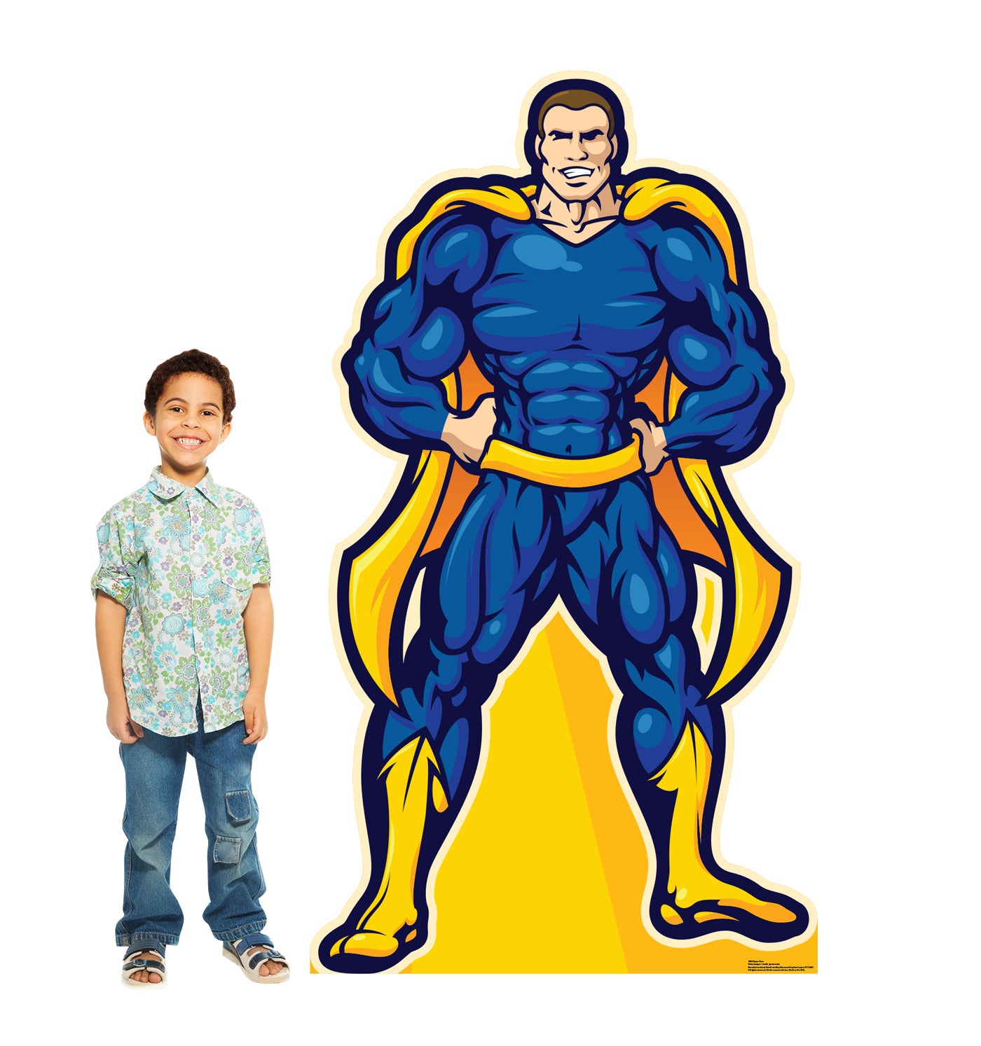Life-size Super Hero Cardboard Cutout