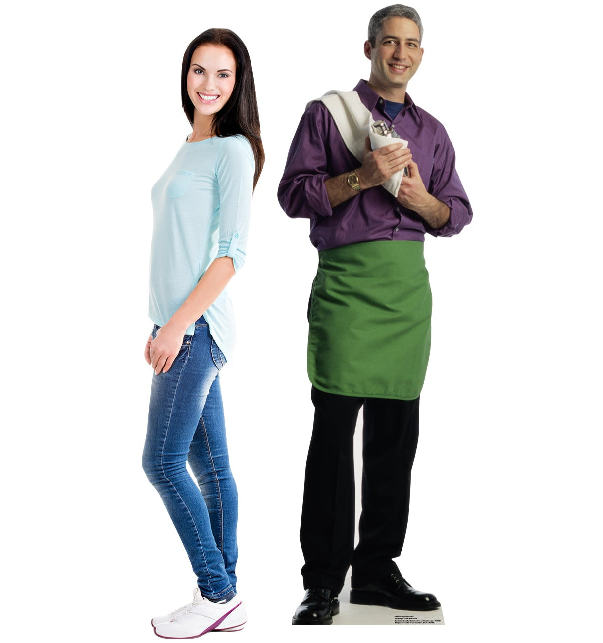 Life-size Bartender Cardboard Standup - All Cutouts