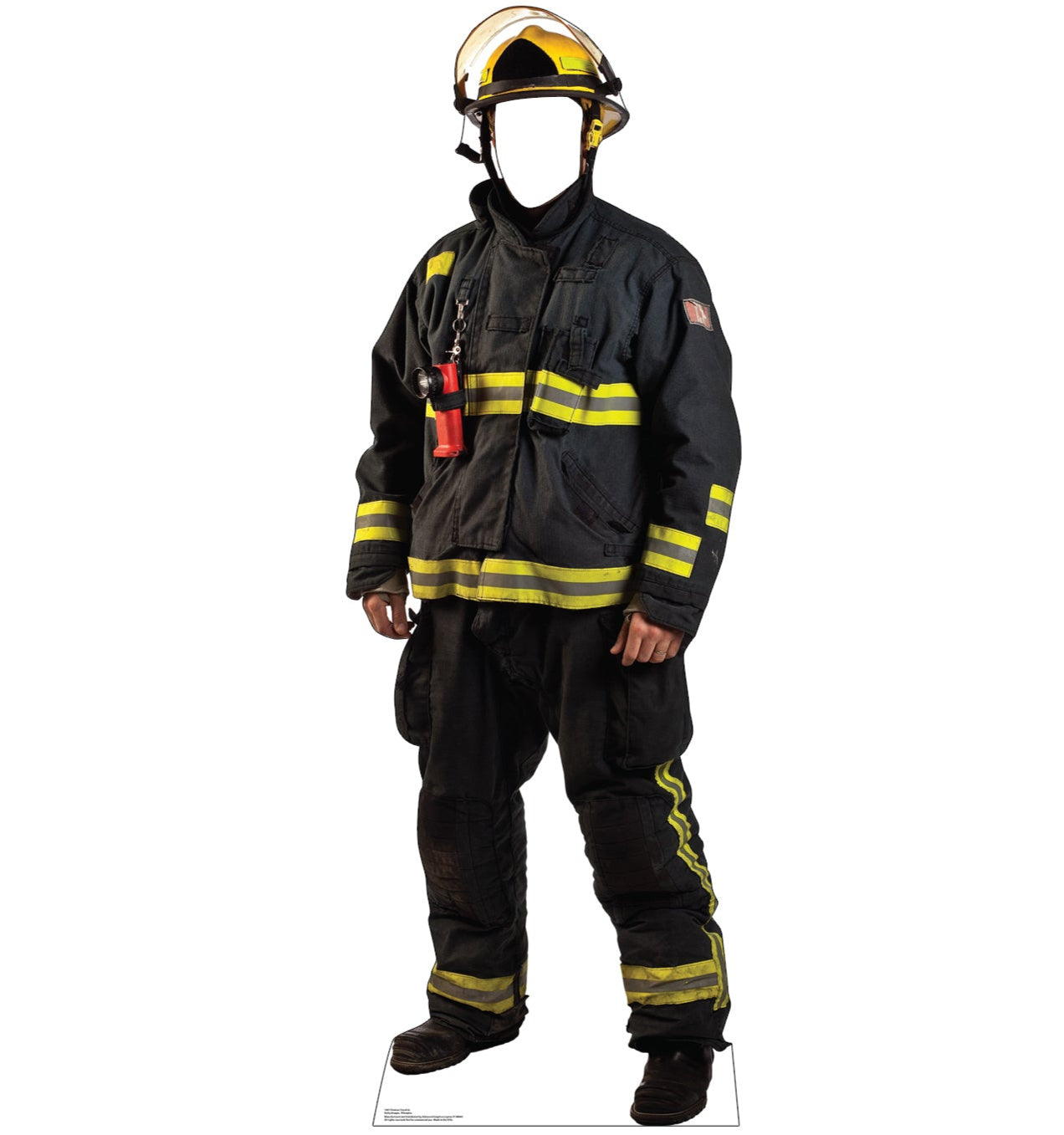 Life-size Fireman Stand-in Cardboard Cutout - All Cutouts