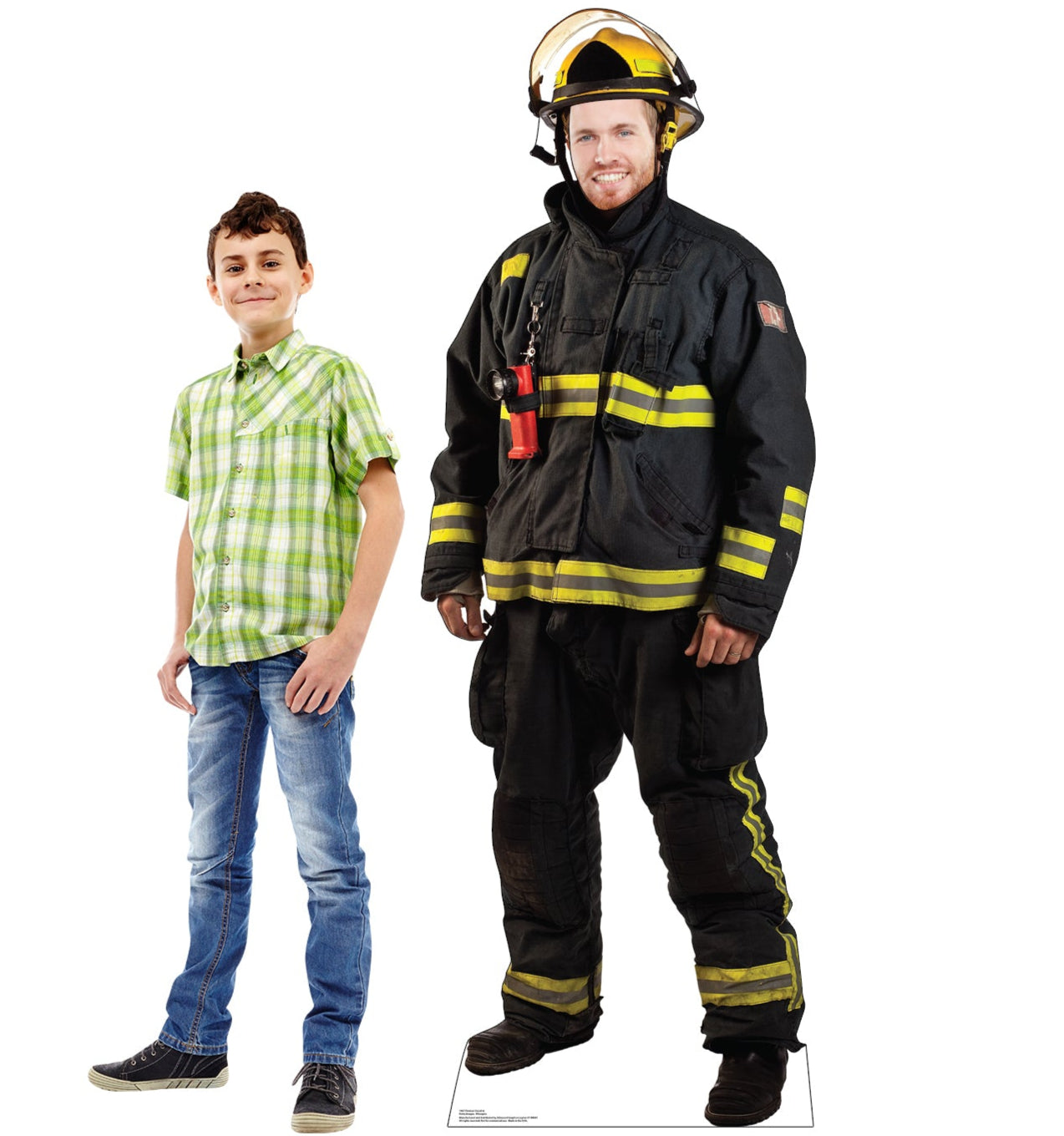 Life-size Fireman Stand-in Cardboard Cutout - All Cutouts