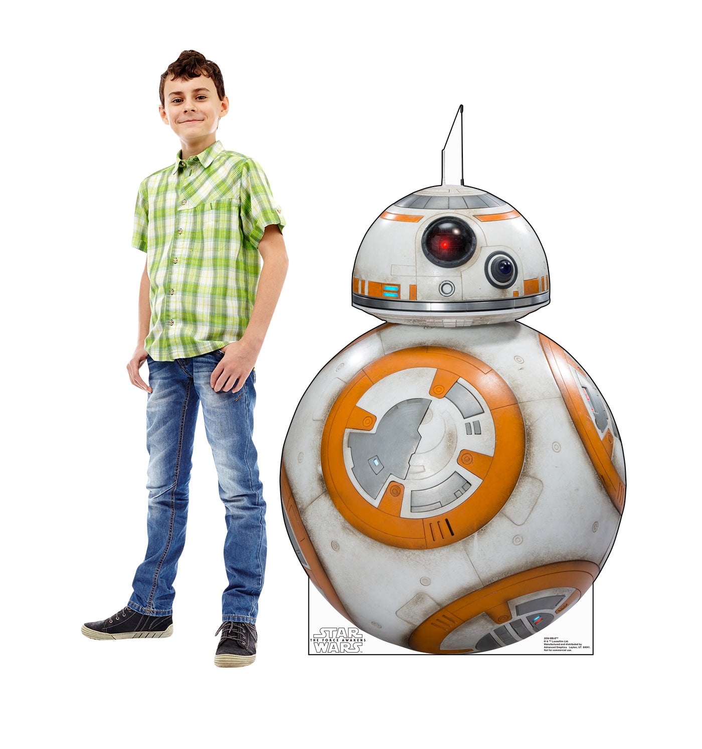 Life-size BB-8 Cardboard Cutout Standee | 2034 - All Cutouts