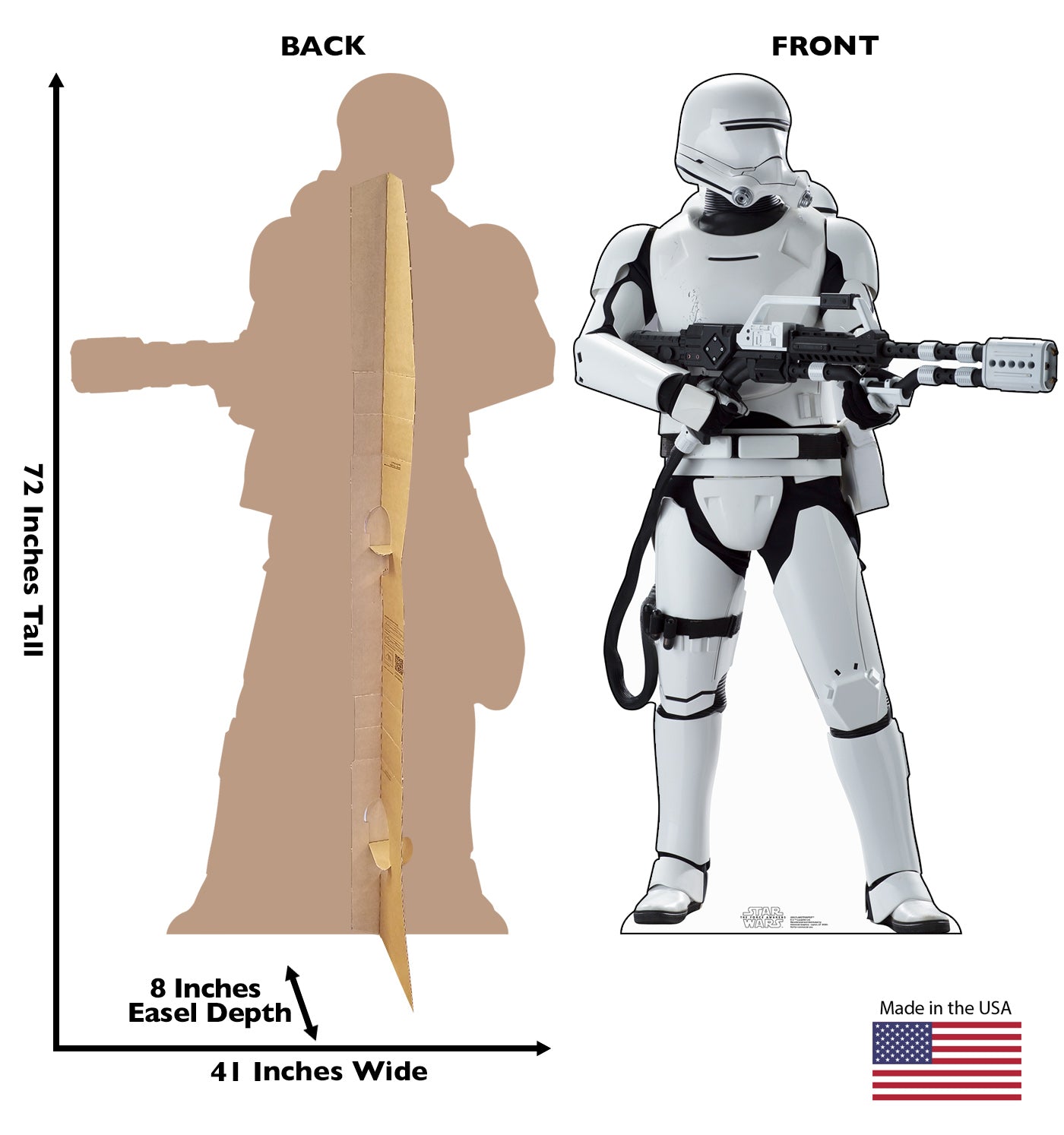 Life-size Flametrooper Star Wars Cardboard Cutout - All Cutouts
