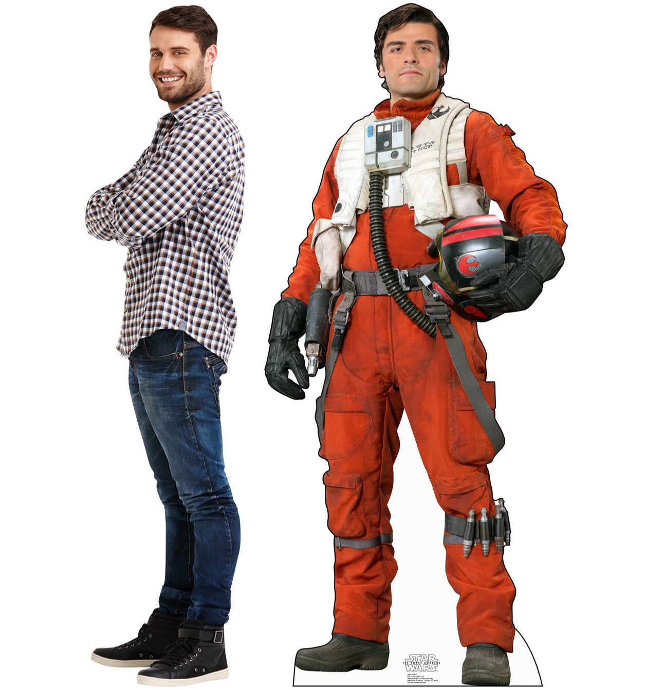 Life-size Poe Star Wars The Force Awakens Cardboard Cutout - All Cutouts