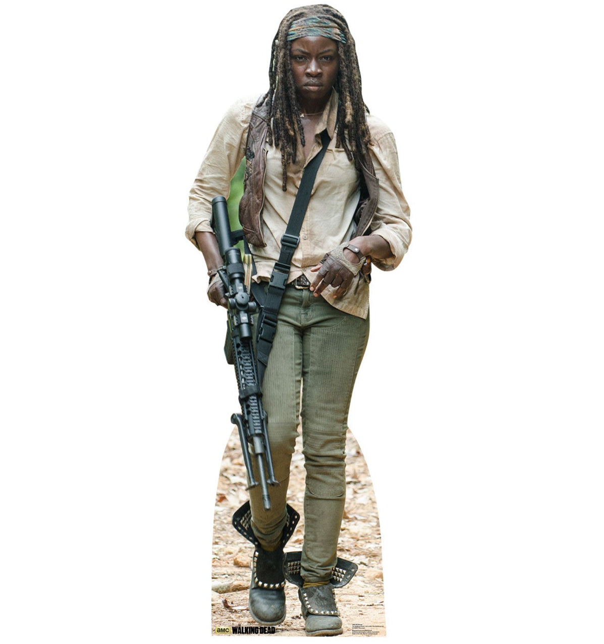 Life-size Michonne The Walking Dead Cardboard Standup - All Cutouts