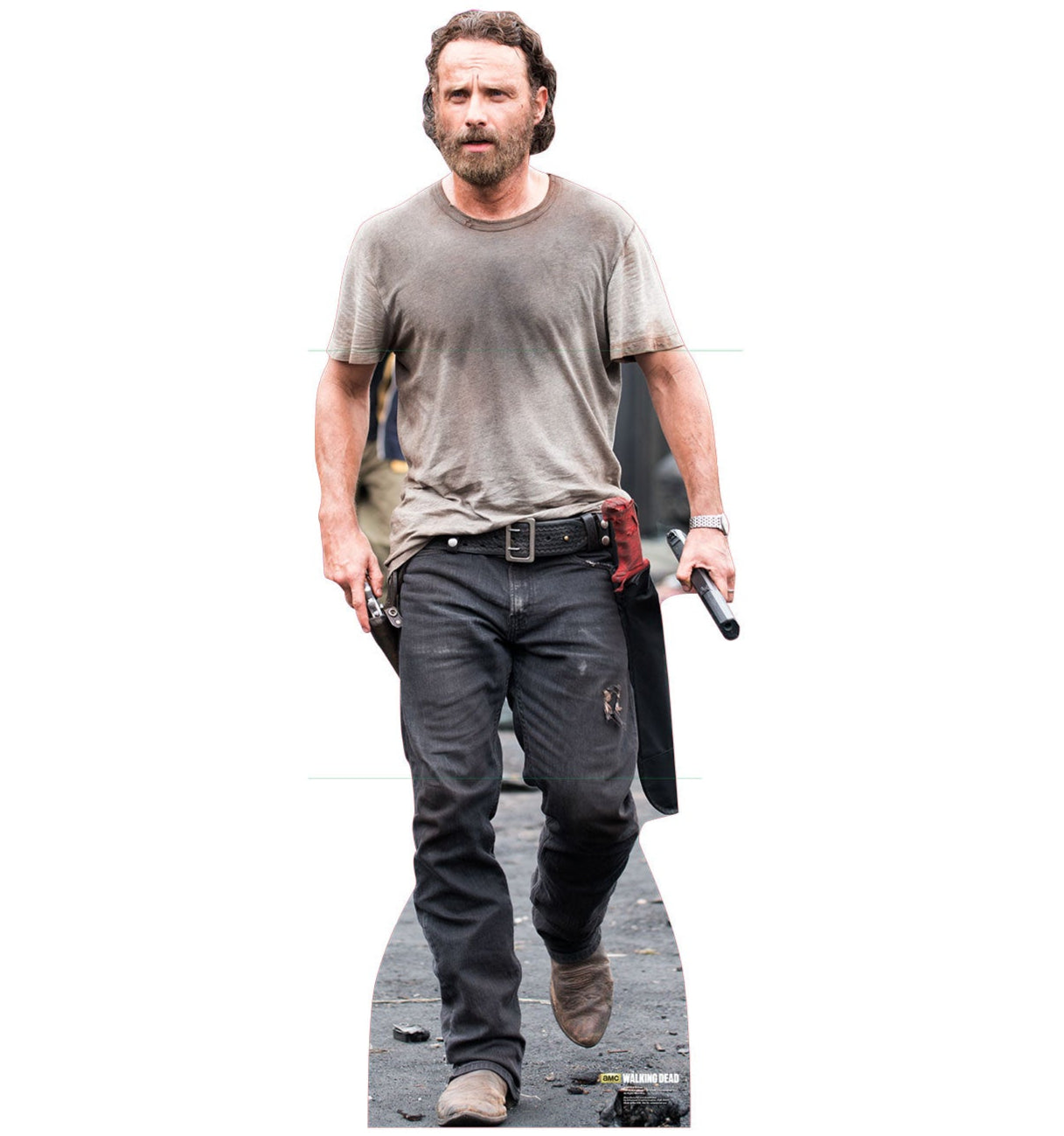 Life-size Rick Grimes The Walking Dead Cardboard Standup - All Cutouts