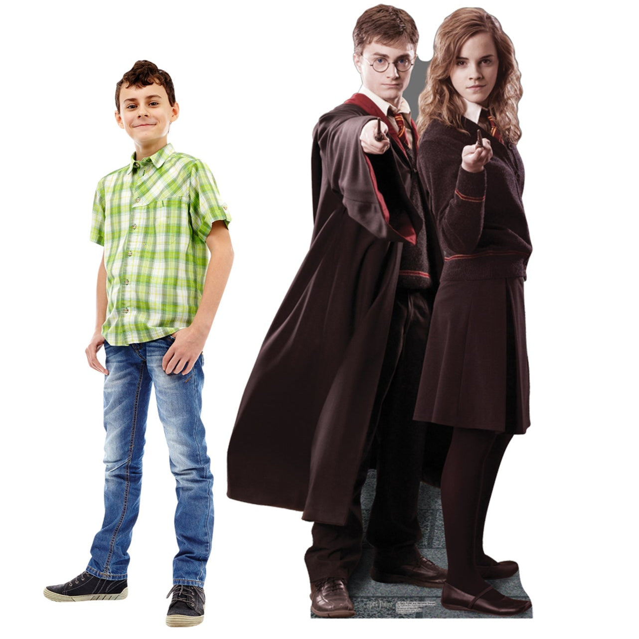 Life-size Harry Potter and Hermione Granger Cardboard Cutout - All Cutouts