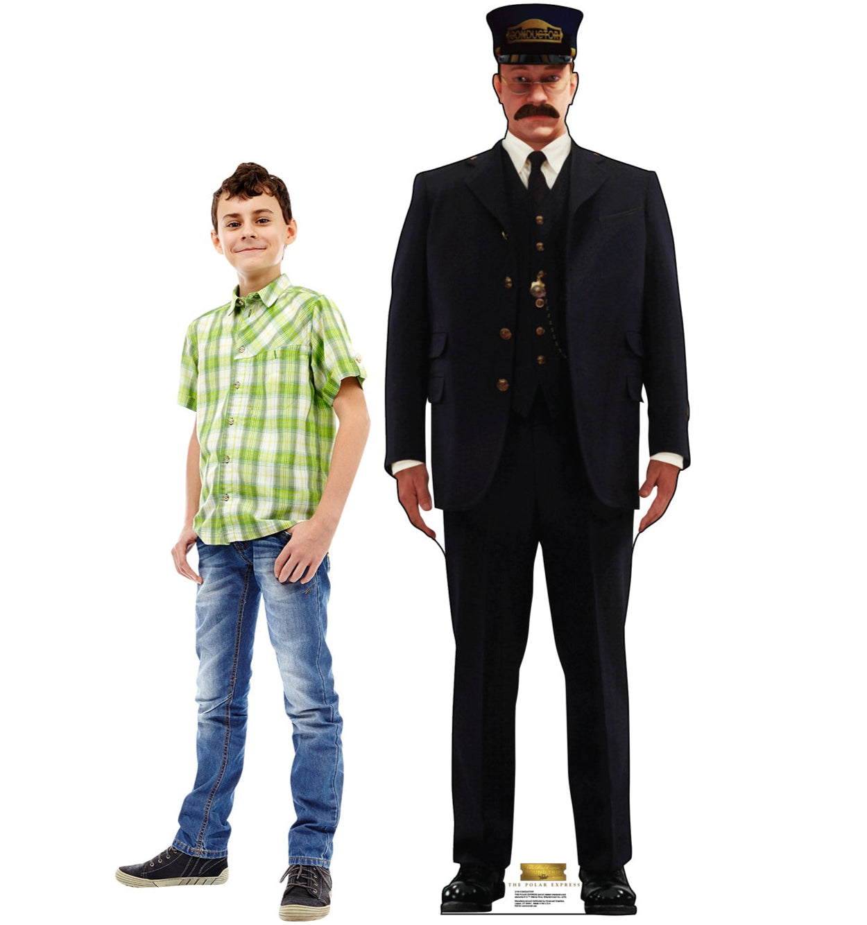 Life-size Conductor The Polar Express Cardboard Standup - All Cutouts