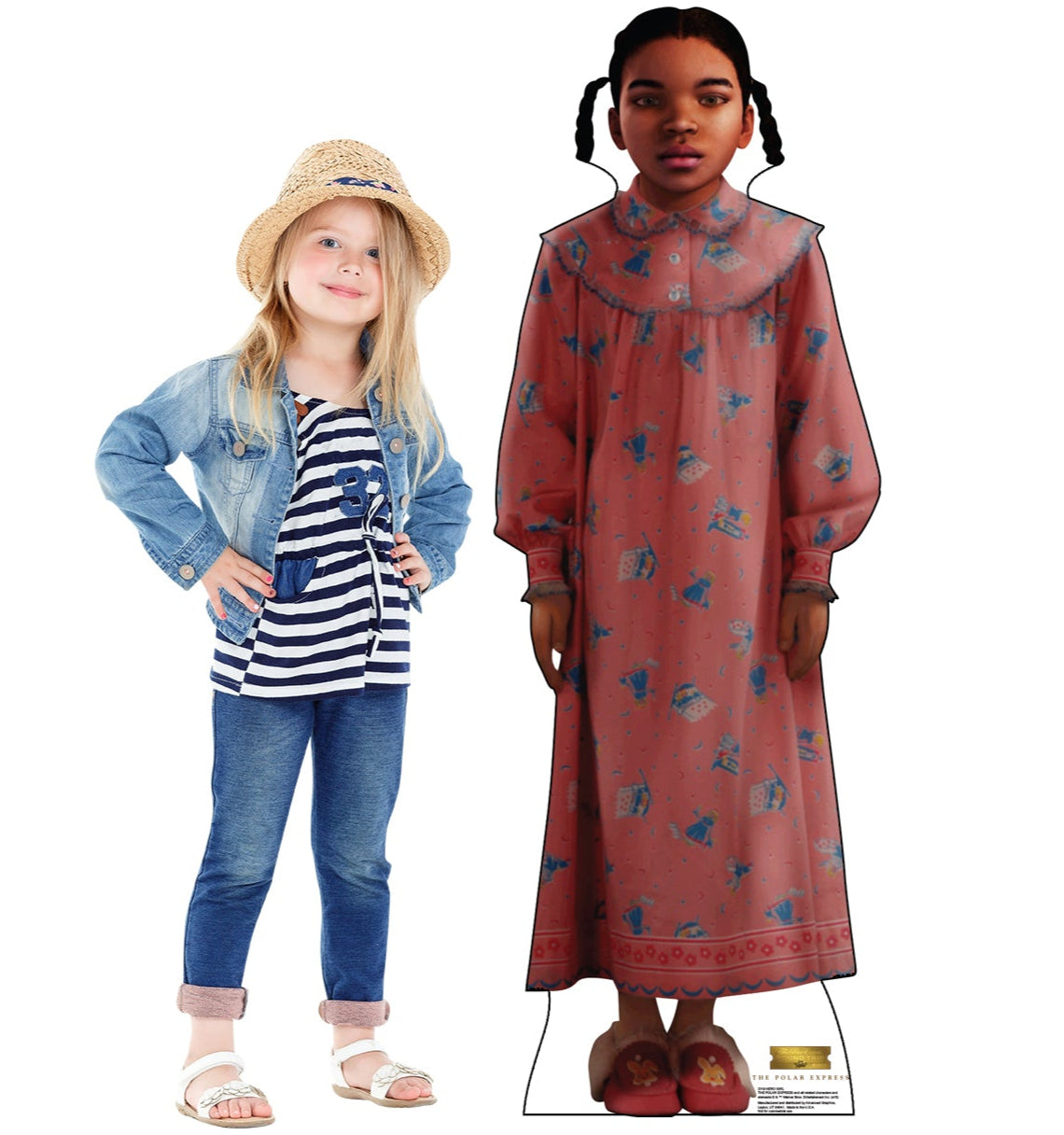 Life-size Hero Girl The Polar Express Cardboard Cutout - All Cutouts